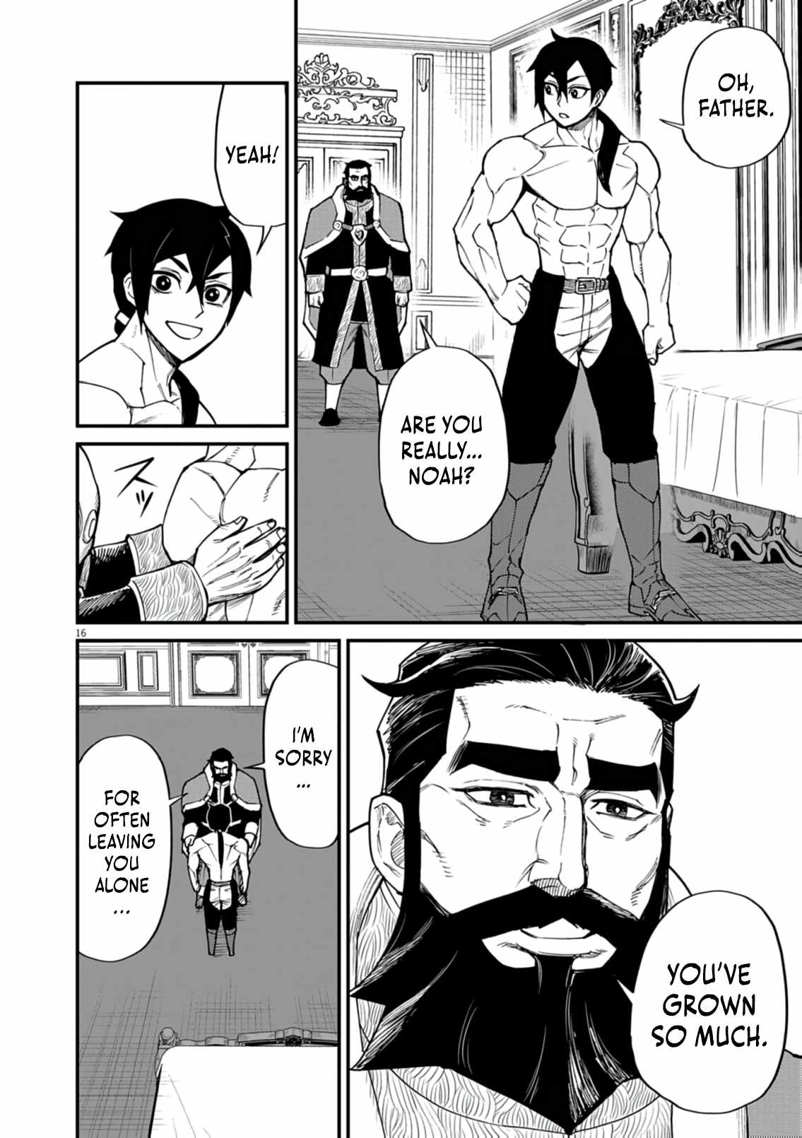 I Was Reincarnated as an Evil Noble in a Game and Became Unparalleled With My Overpowered Muscles Chapter 38 - Page 14 in English