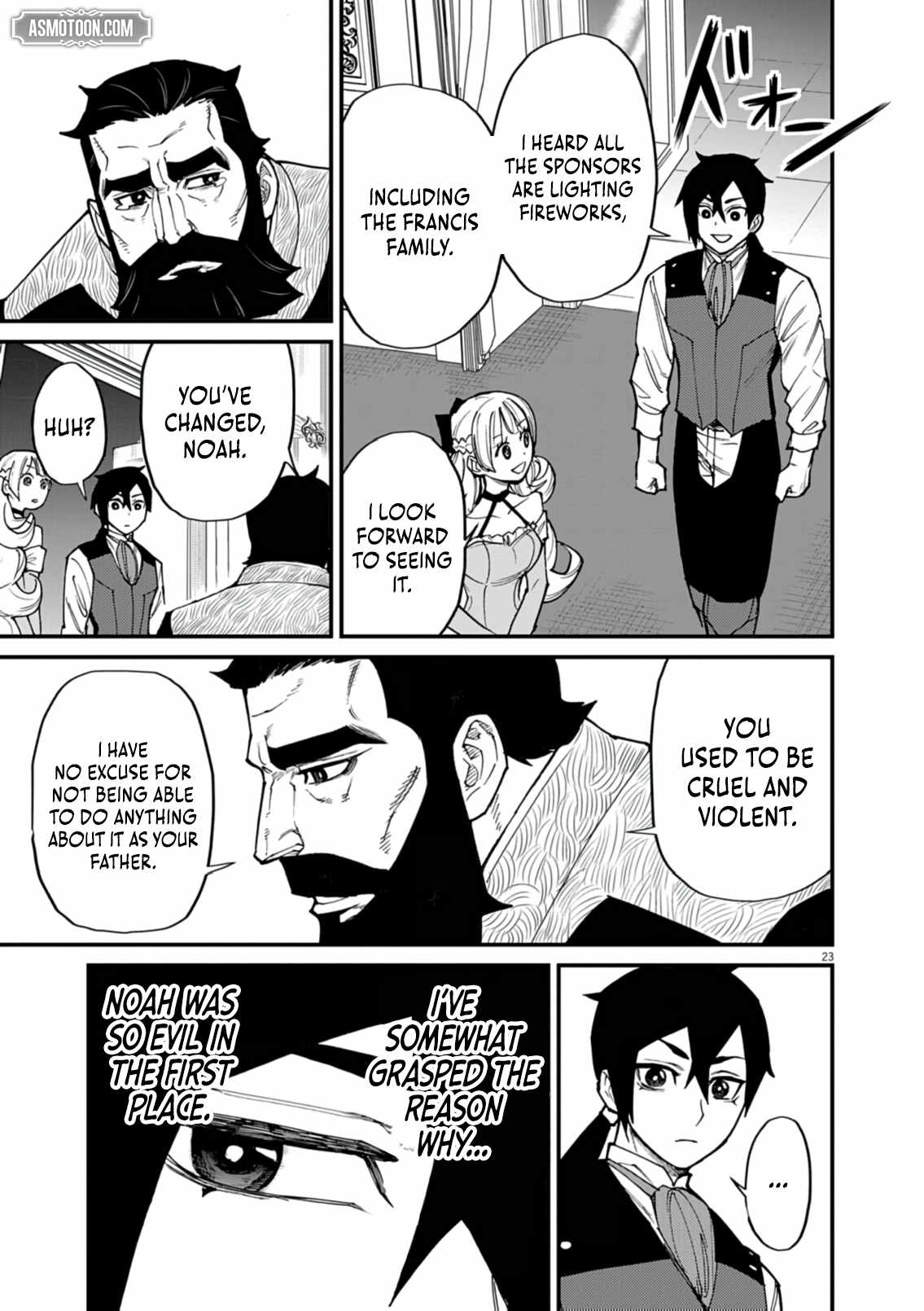 I Was Reincarnated as an Evil Noble in a Game and Became Unparalleled With My Overpowered Muscles Chapter 38 - Page 21 in English
