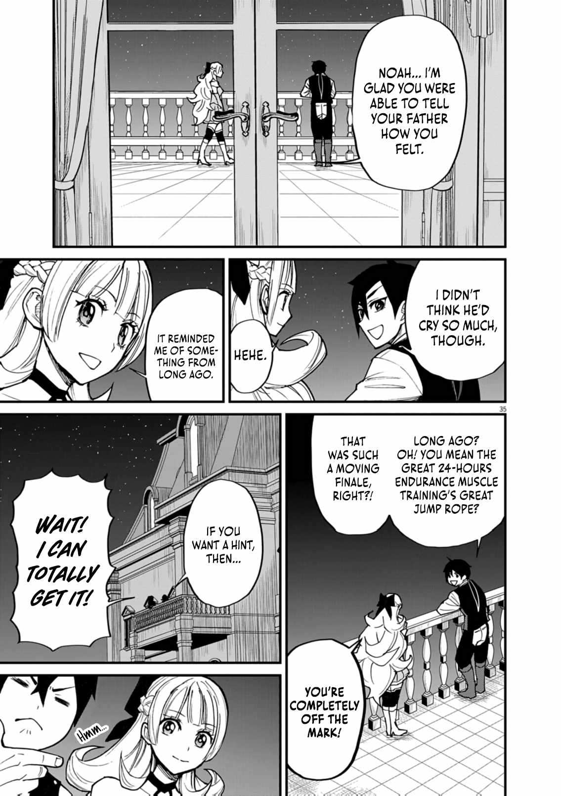 I Was Reincarnated as an Evil Noble in a Game and Became Unparalleled With My Overpowered Muscles Chapter 38 - Page 32 in English