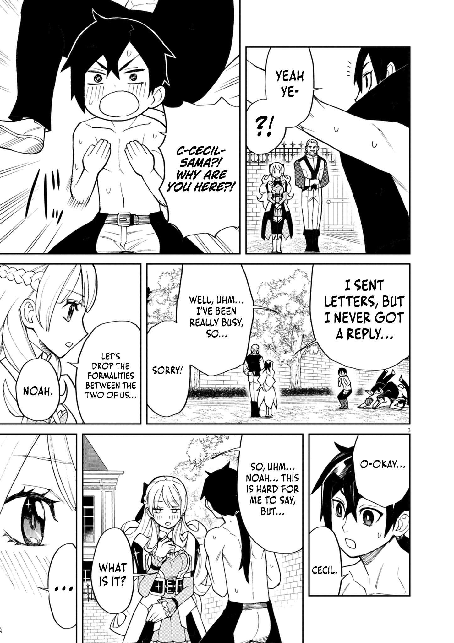 I Was Reincarnated as an Evil Noble in a Game and Became Unparalleled With My Overpowered Muscles Chapter 9 - Page 3 in English