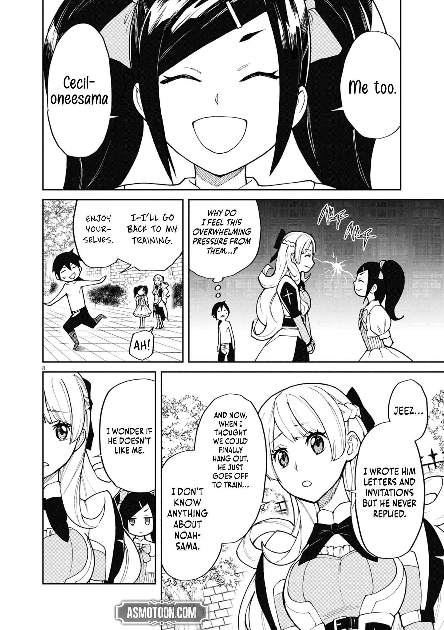 I Was Reincarnated as an Evil Noble in a Game and Became Unparalleled With My Overpowered Muscles Chapter 9 - Page 8 in English
