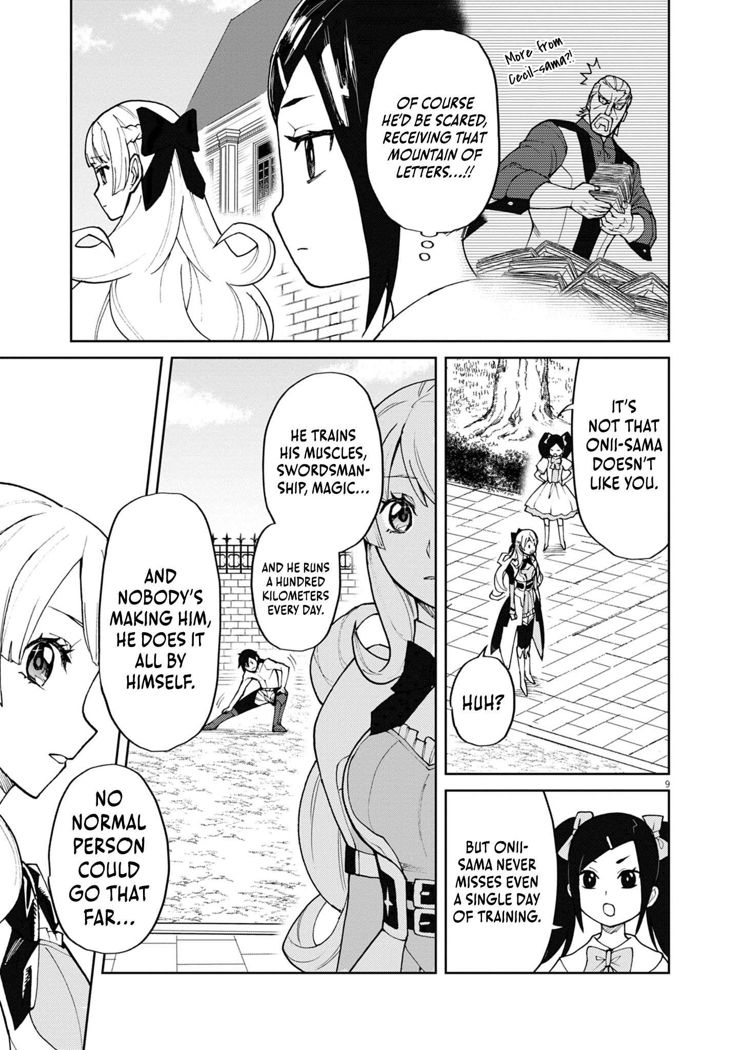 I Was Reincarnated as an Evil Noble in a Game and Became Unparalleled With My Overpowered Muscles Chapter 9 - Page 9 in English