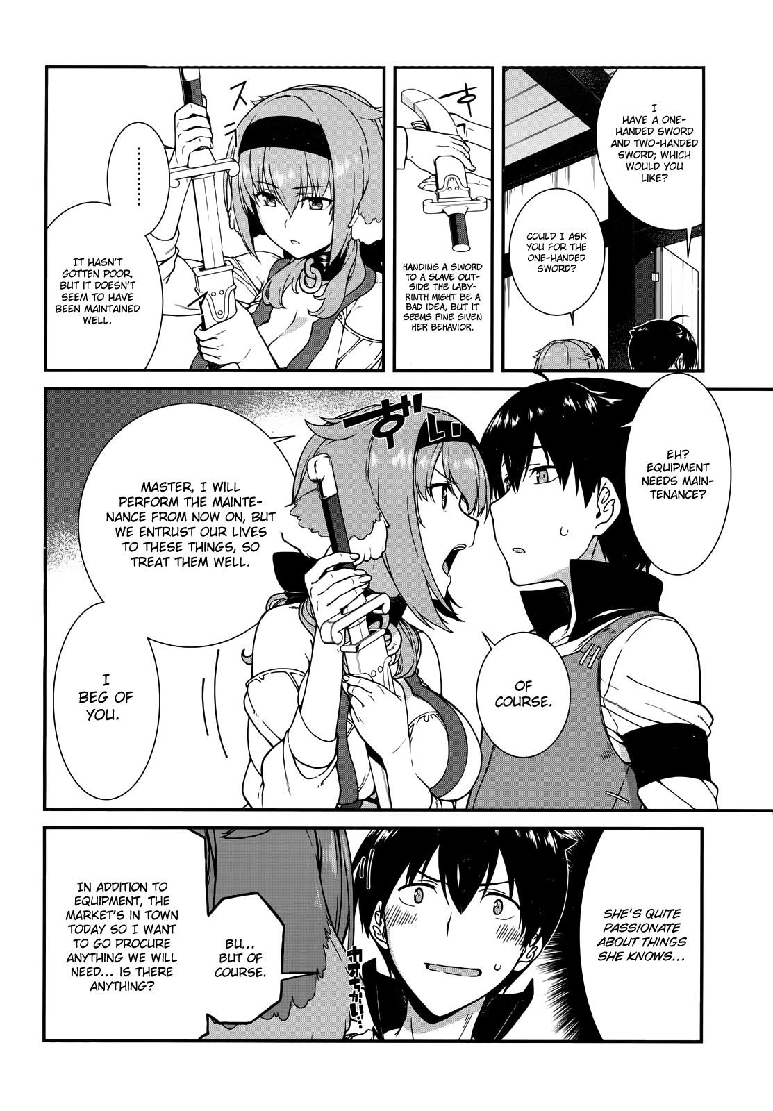 Isekai Meikyuu De Harem O Chapter 10 - Page 14 in English