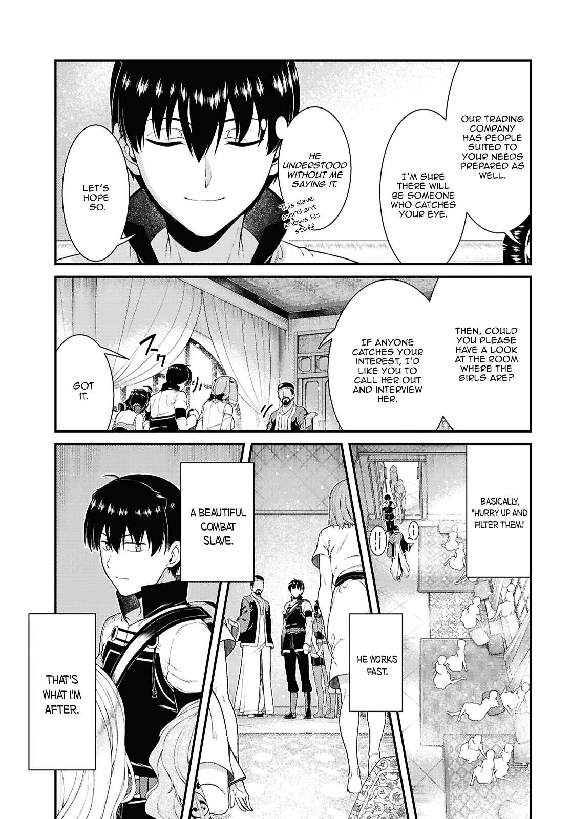 Isekai Meikyuu De Harem O Chapter 101 - Page 14 in English