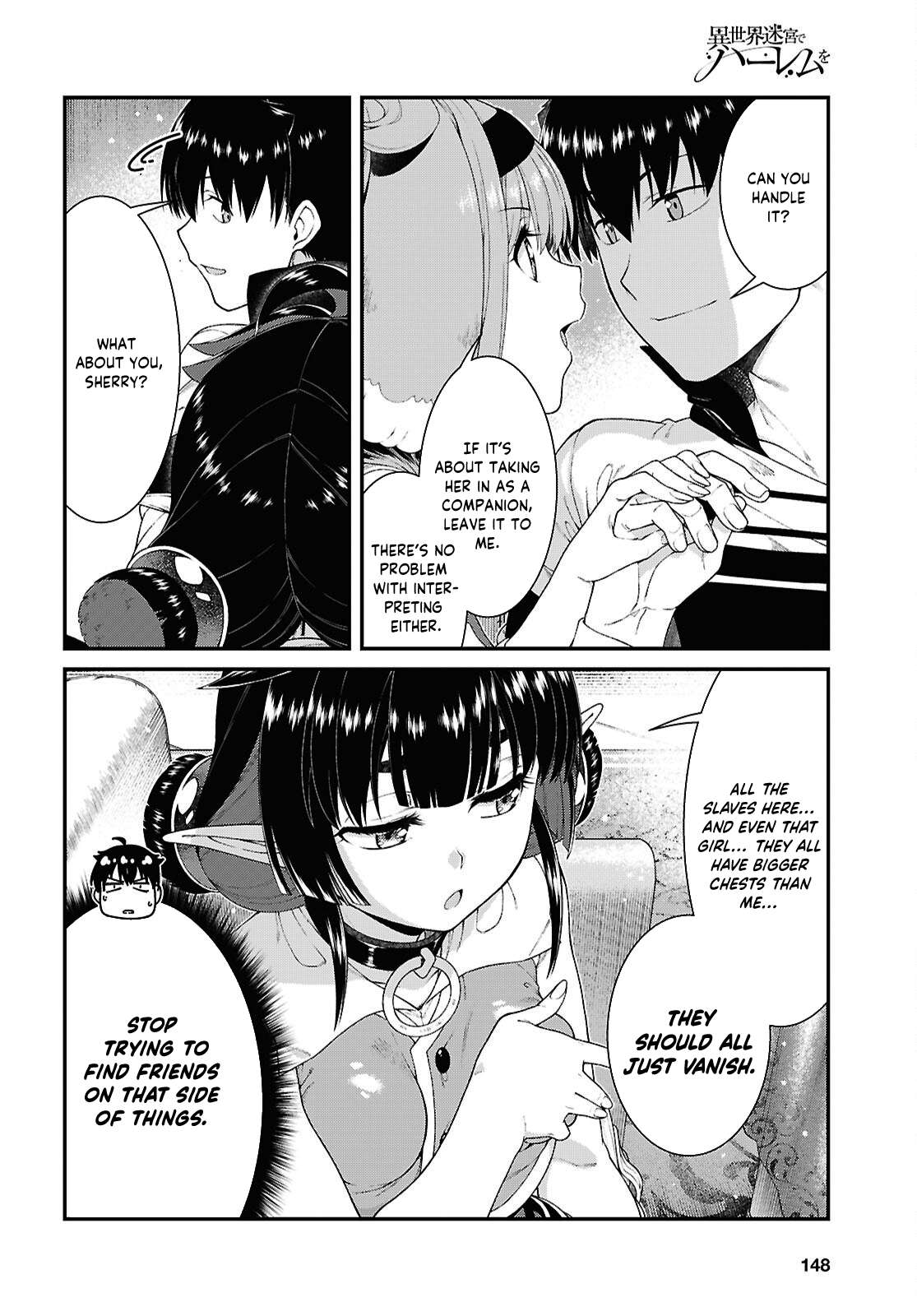 Isekai Meikyuu De Harem O Chapter 102 - Page 14 in English