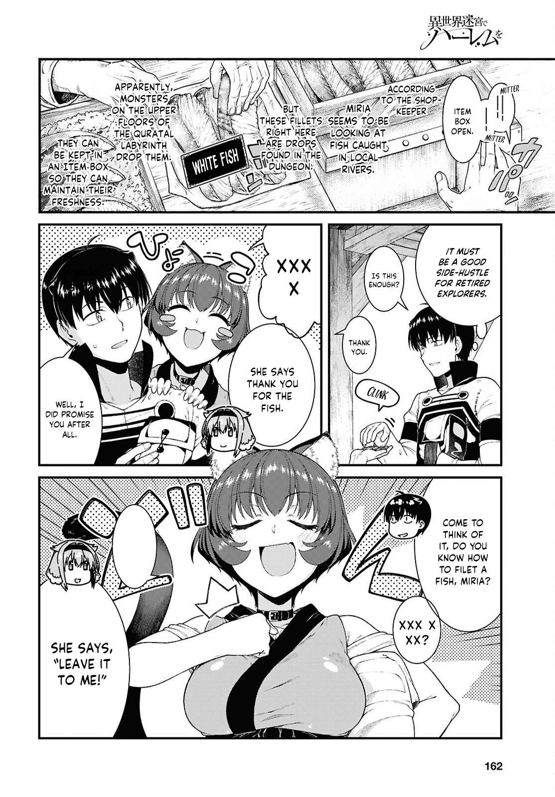 Isekai Meikyuu De Harem O Chapter 105 - Page 5 in English