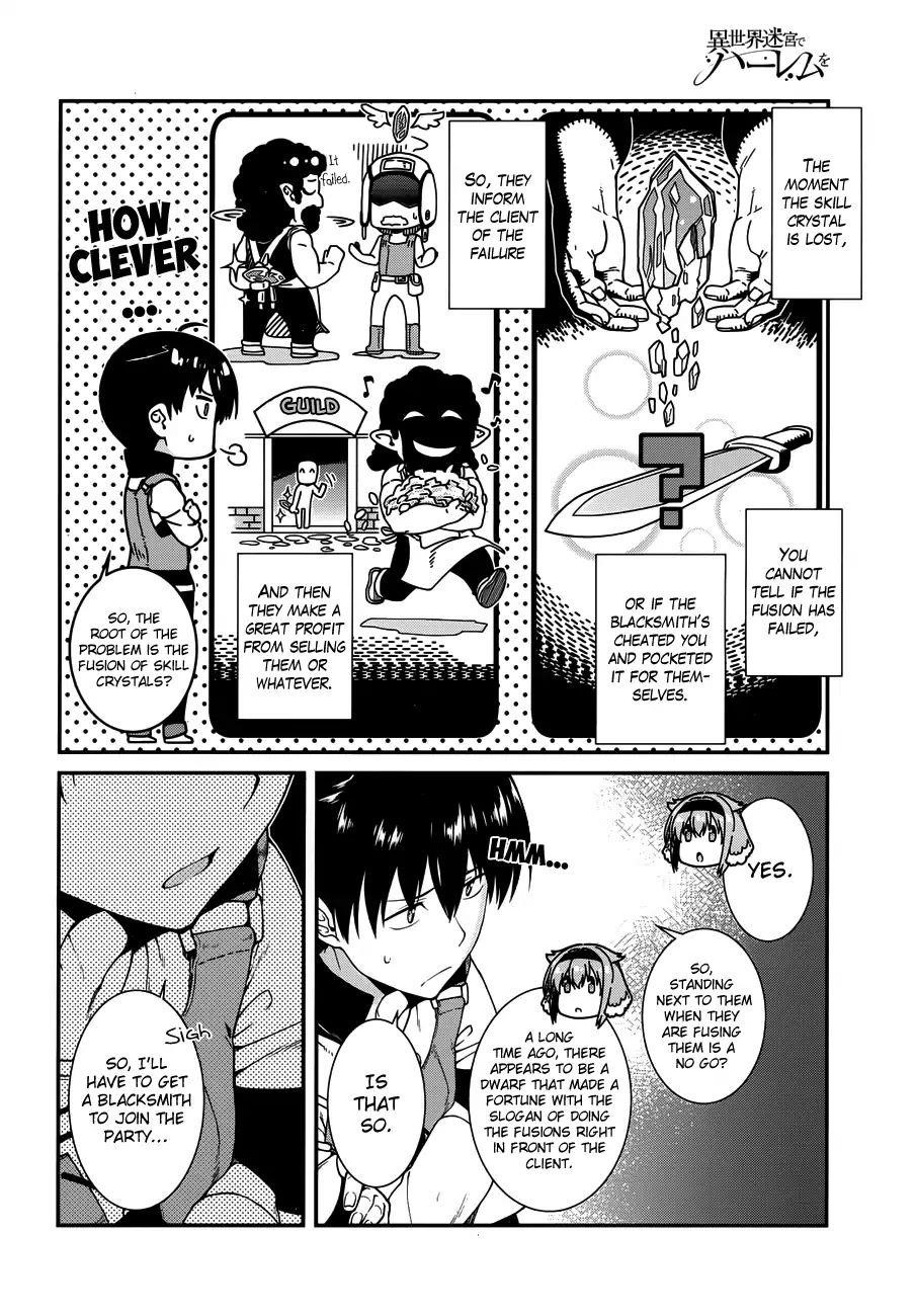 Isekai Meikyuu De Harem O Chapter 13 - Page 10 in English