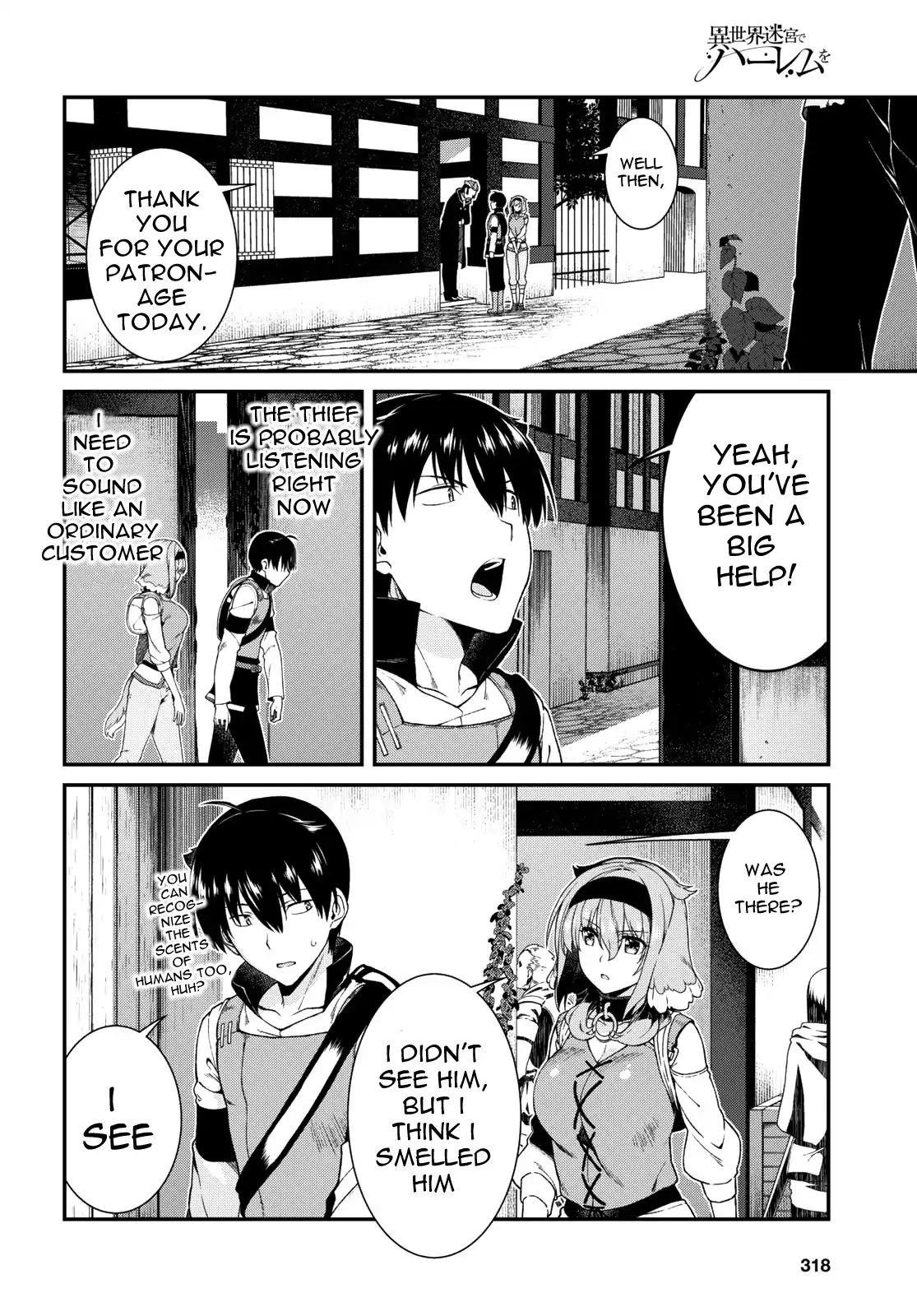 Isekai Meikyuu De Harem O Chapter 20 - Page 6 in English