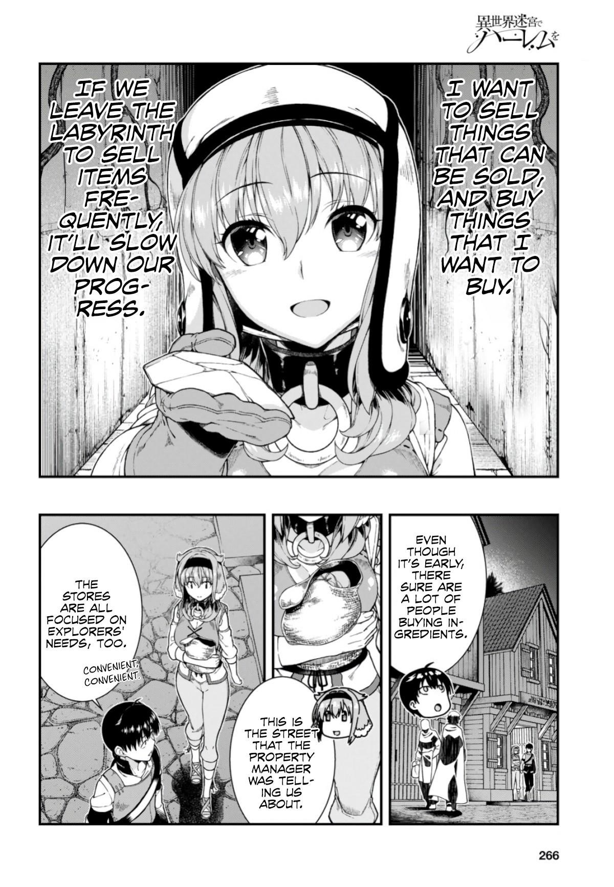 Isekai Meikyuu De Harem O Chapter 27 - Page 18 in English