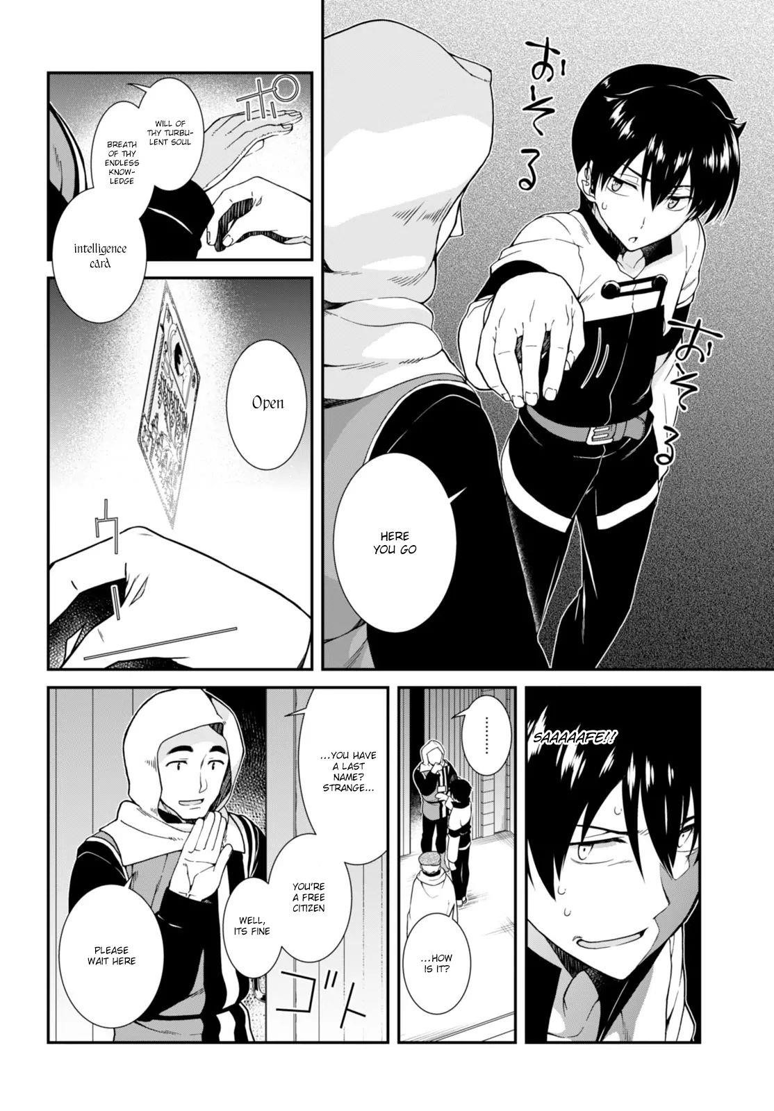 Isekai Meikyuu De Harem O Chapter 3 - Page 10 in English