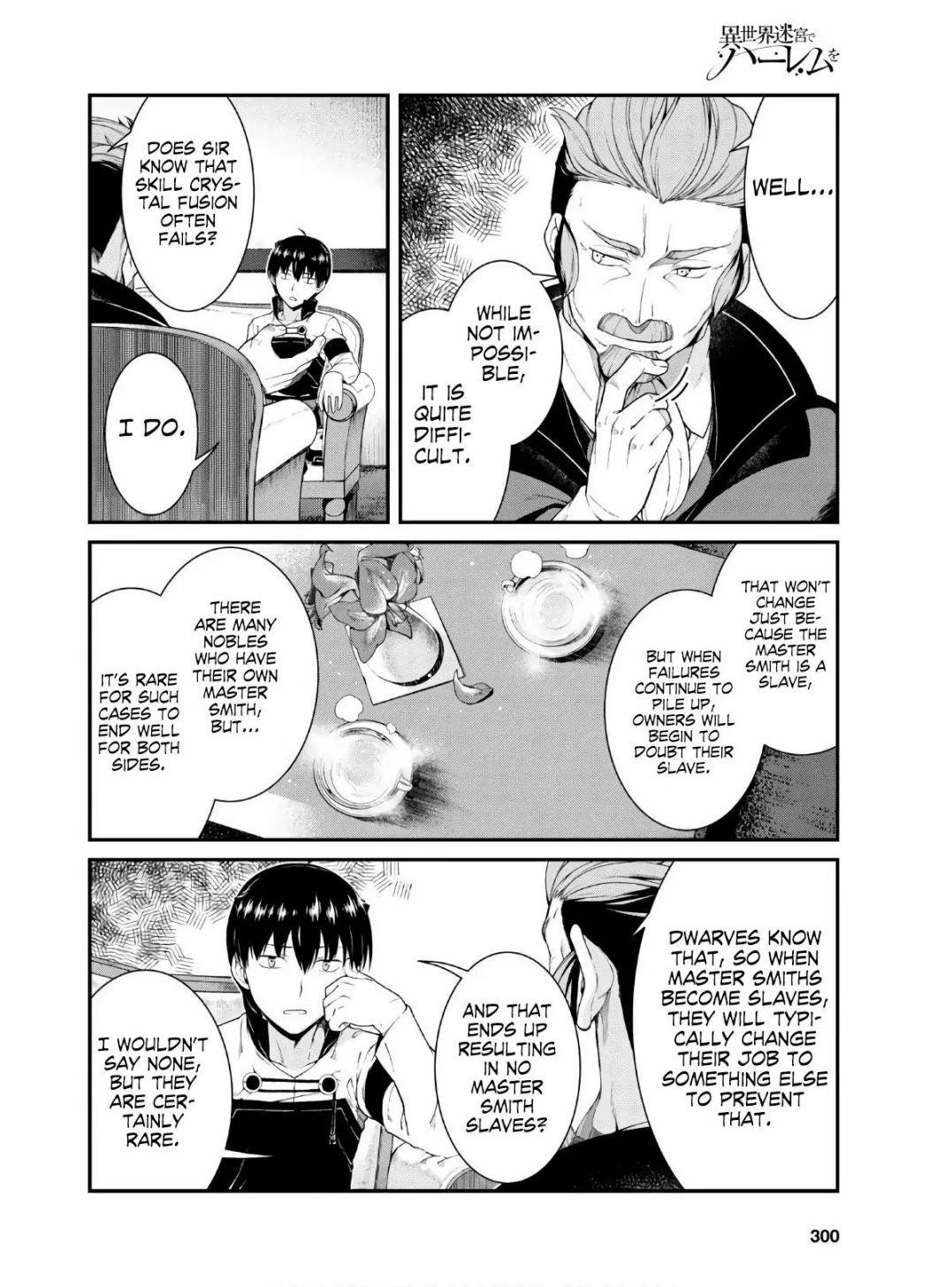 Isekai Meikyuu De Harem O Chapter 37 - Page 18 in English