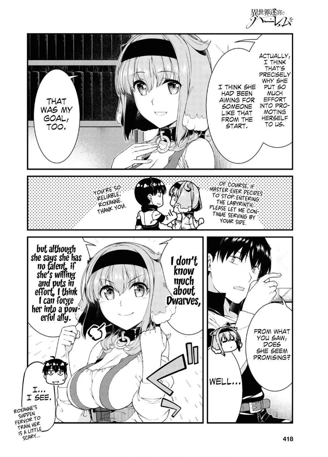 Isekai Meikyuu De Harem O Chapter 38 - Page 11 in English
