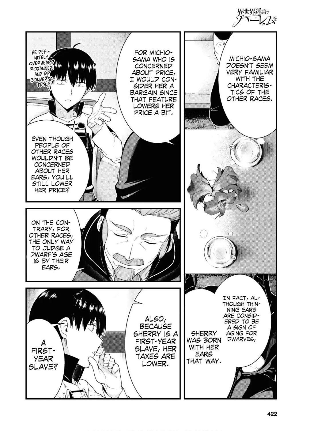 Isekai Meikyuu De Harem O Chapter 38 - Page 15 in English
