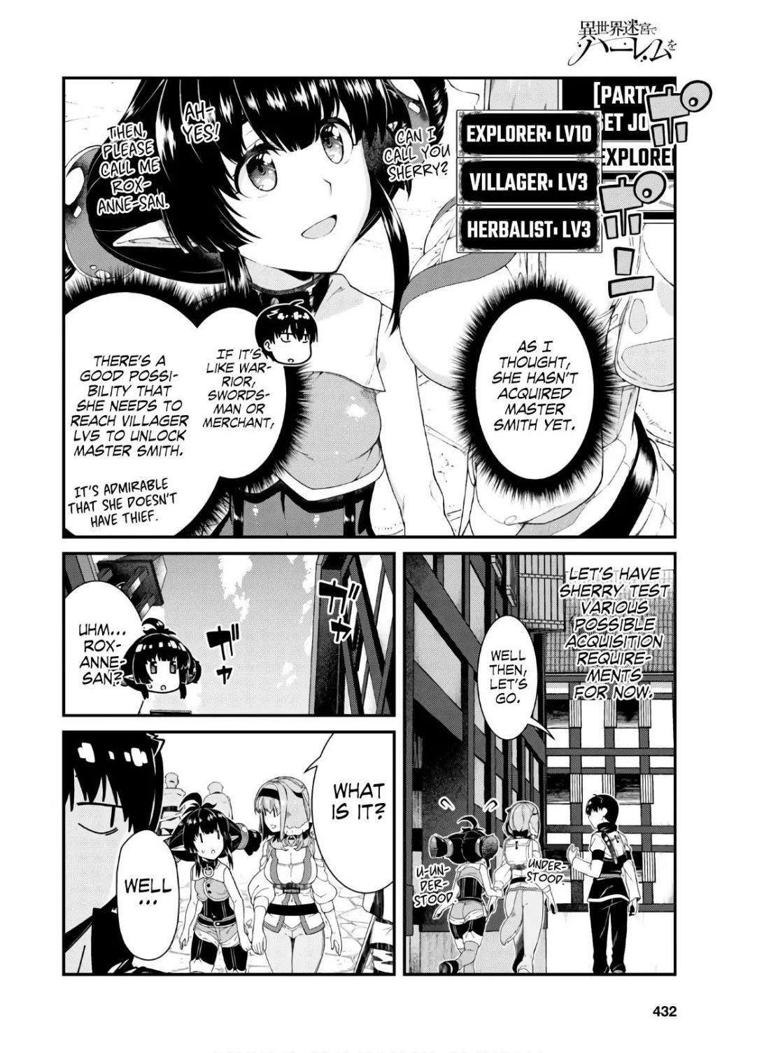 Isekai Meikyuu De Harem O Chapter 38 - Page 25 in English