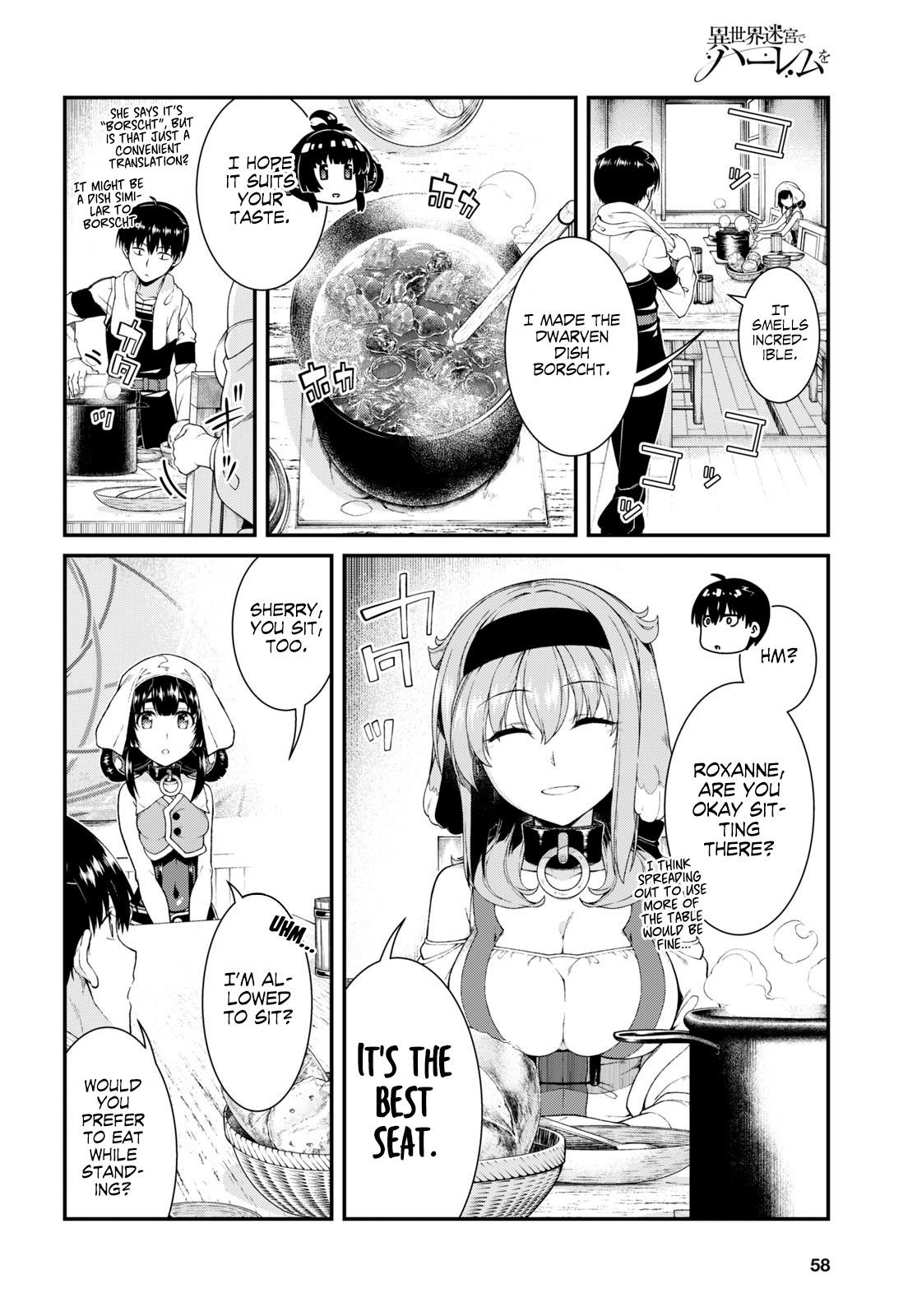Isekai Meikyuu De Harem O Chapter 41 - Page 12 in English