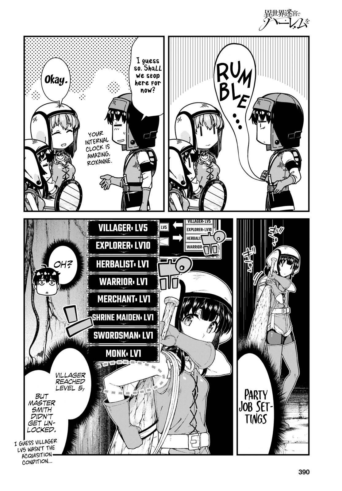 Isekai Meikyuu De Harem O Chapter 46 - Page 12 in English