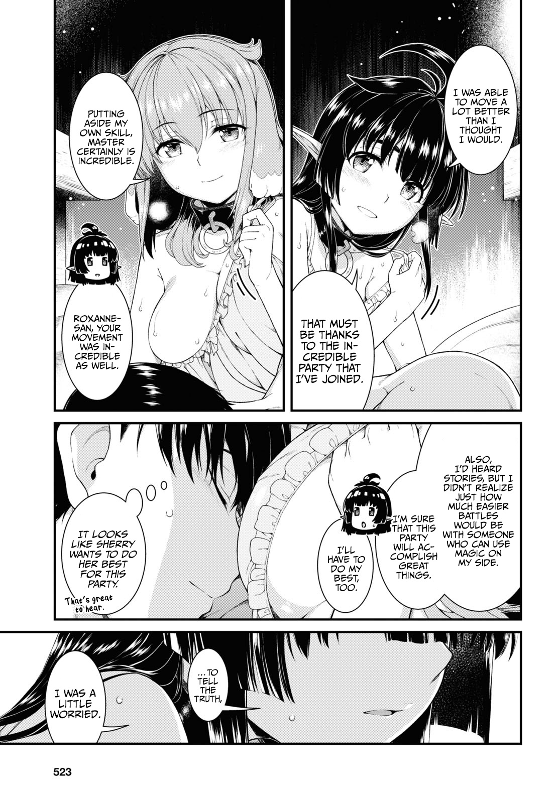 Isekai Meikyuu De Harem O Chapter 50 - Page 12 in English