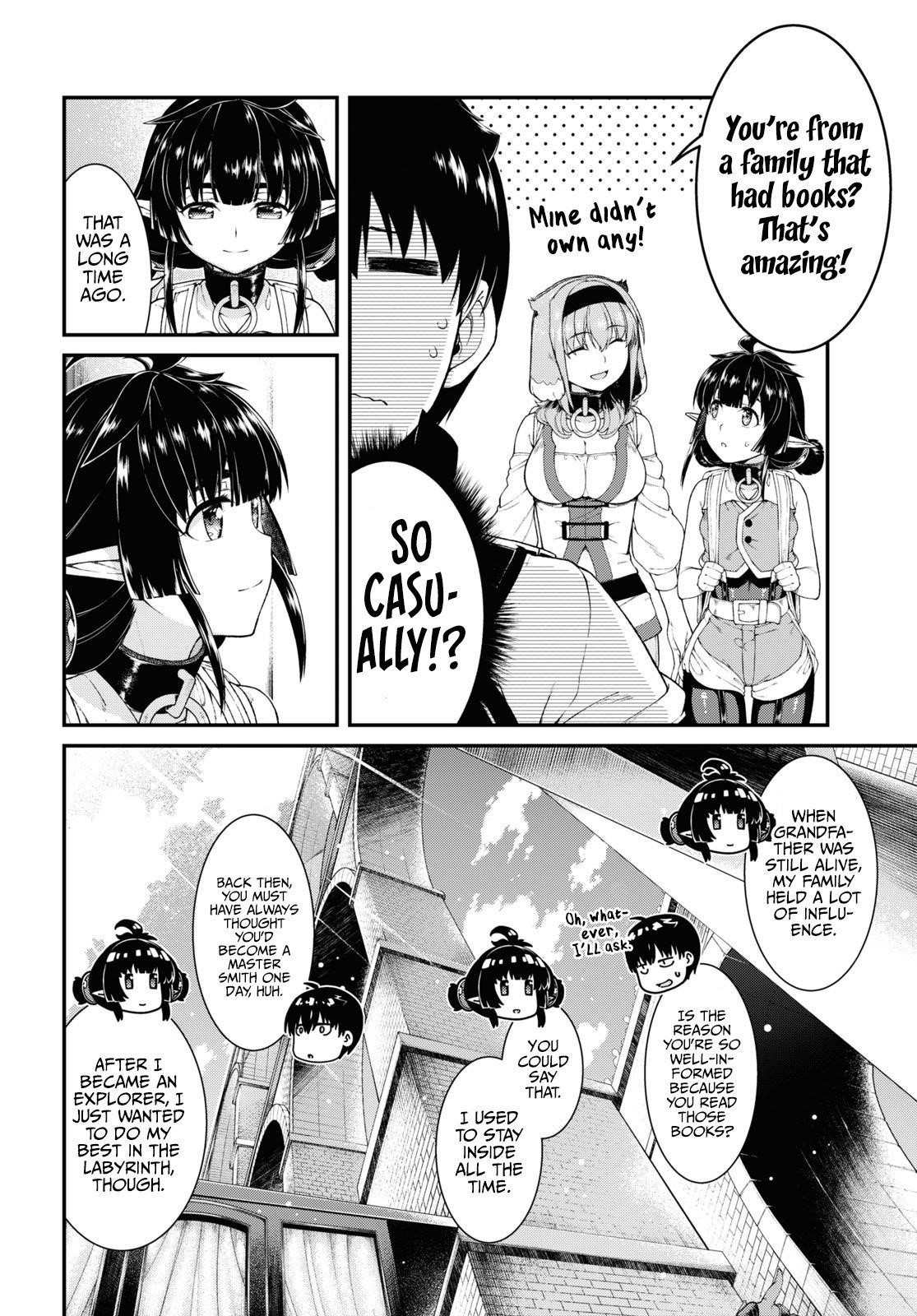 Isekai Meikyuu De Harem O Chapter 56 - Page 12 in English
