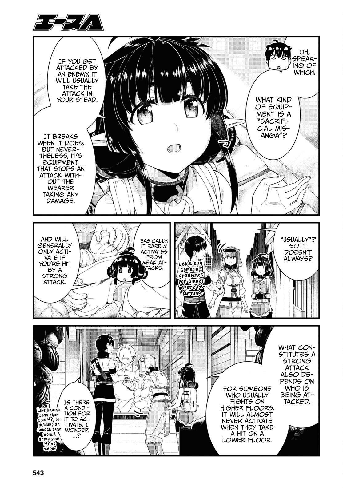 Isekai Meikyuu De Harem O Chapter 58 - Page 5 in English