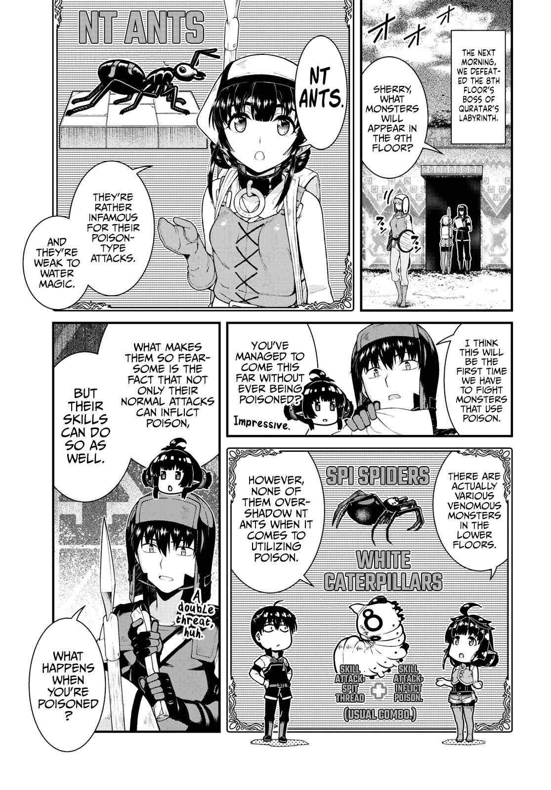 Isekai Meikyuu De Harem O Chapter 68 - Page 3 in English