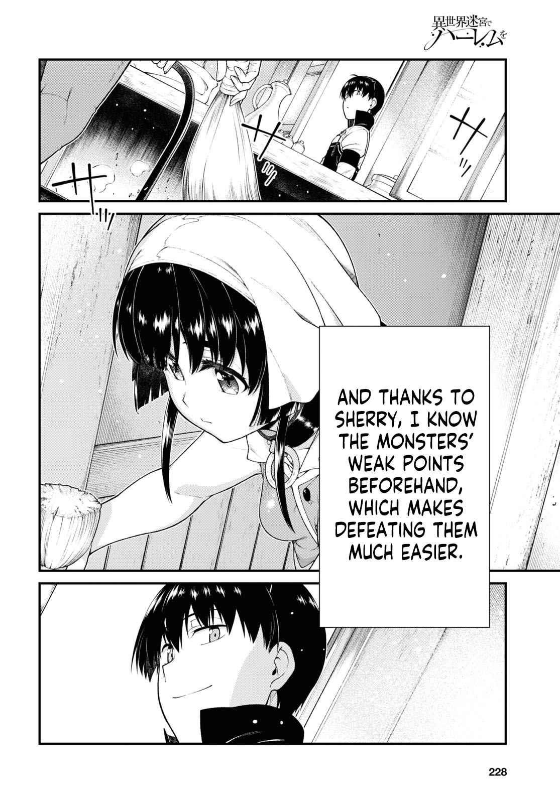 Isekai Meikyuu De Harem O Chapter 69 - Page 4 in English