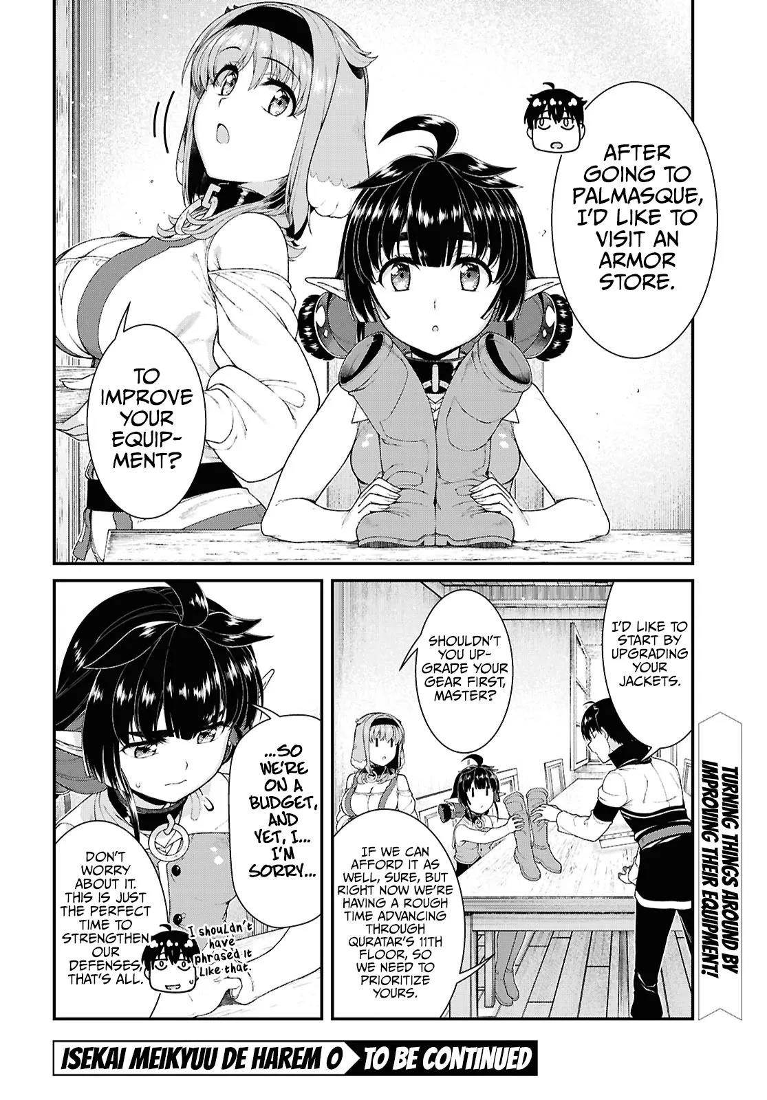 Isekai Meikyuu De Harem O Chapter 85 - Page 17 in English