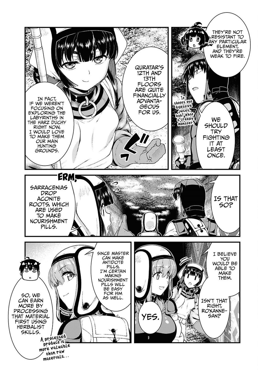 Isekai Meikyuu De Harem O Chapter 96 - Page 16 in English