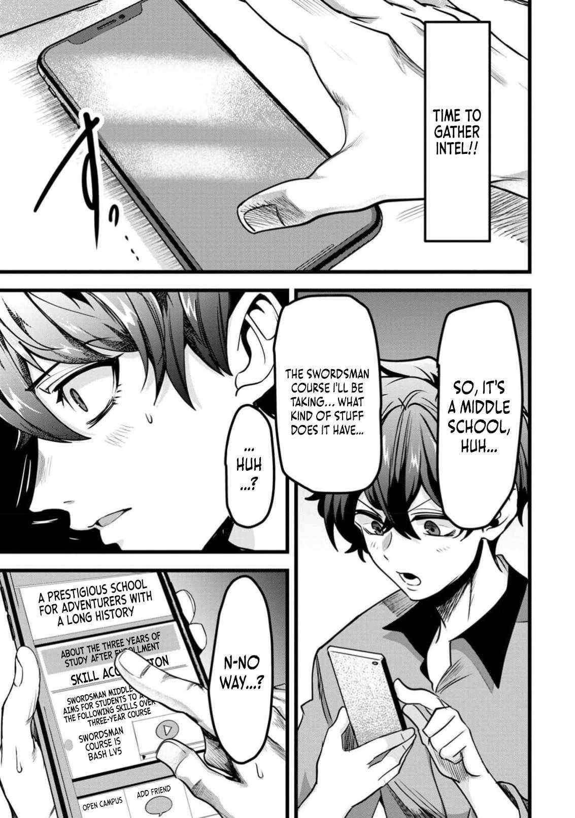 Reincarnation of the Online Game Addict ~ I Can’t Use the Overpowered Fists That Made Me the Fist King, so Now I Swing a Club for Eight Hours a Day Chapter 1 - Page 20 in English