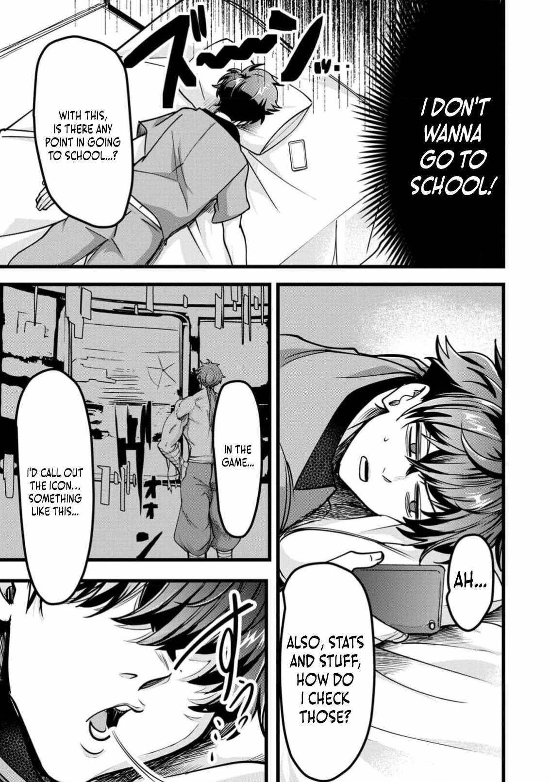 Reincarnation of the Online Game Addict ~ I Can’t Use the Overpowered Fists That Made Me the Fist King, so Now I Swing a Club for Eight Hours a Day Chapter 1 - Page 22 in English