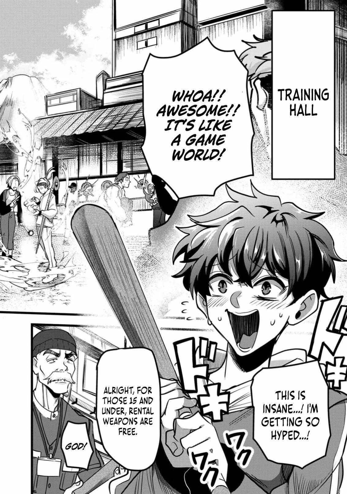 Reincarnation of the Online Game Addict ~ I Can’t Use the Overpowered Fists That Made Me the Fist King, so Now I Swing a Club for Eight Hours a Day Chapter 1 - Page 31 in English