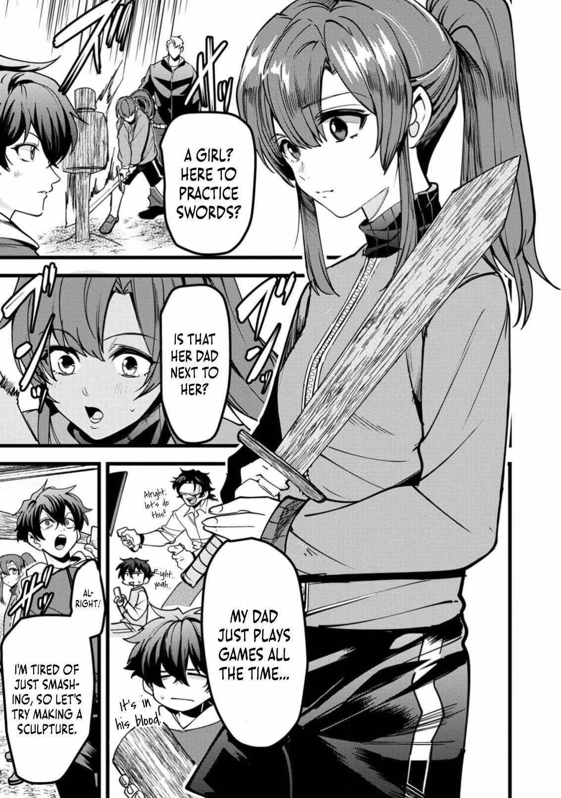 Reincarnation of the Online Game Addict ~ I Can’t Use the Overpowered Fists That Made Me the Fist King, so Now I Swing a Club for Eight Hours a Day Chapter 1 - Page 40 in English