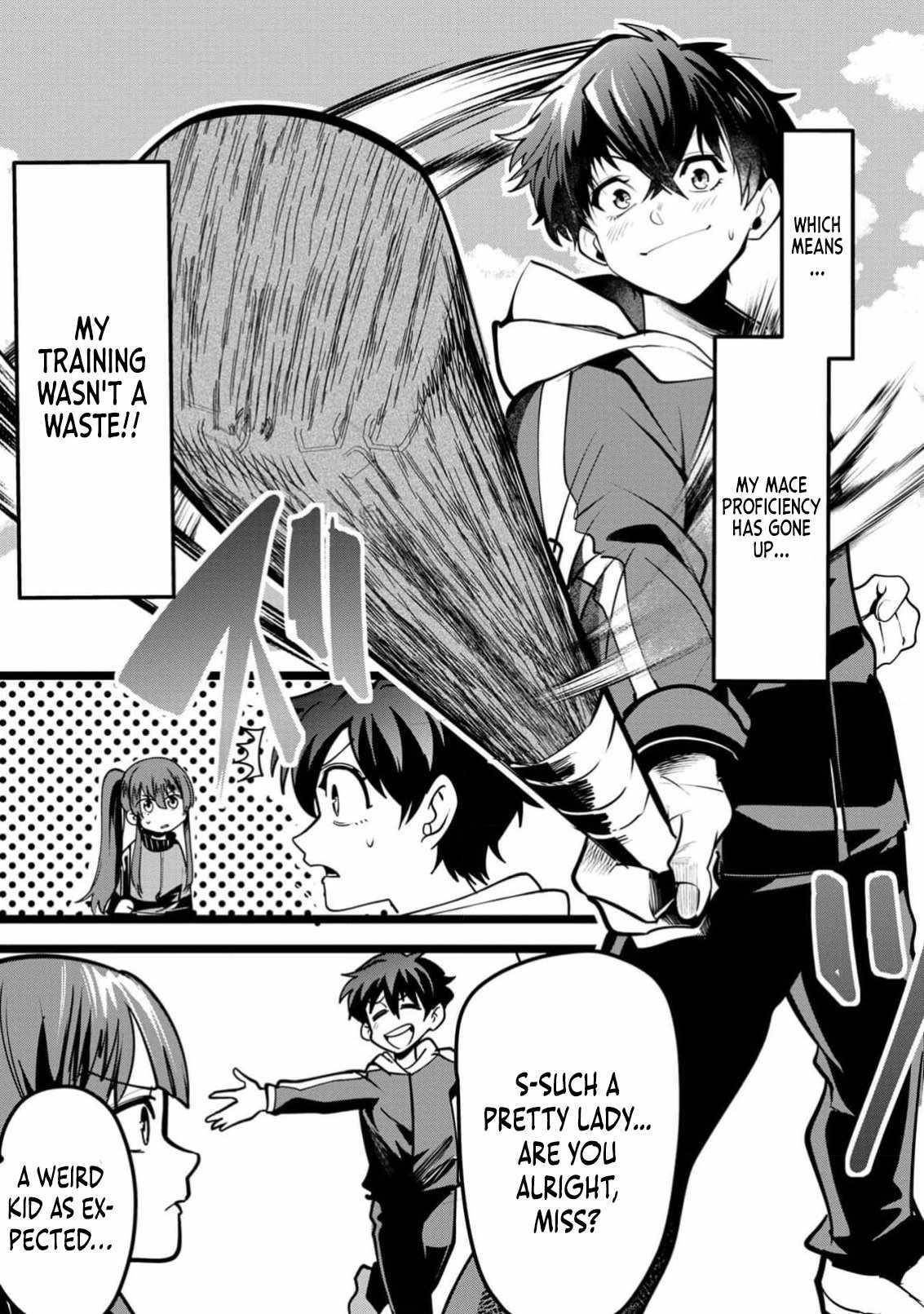 Reincarnation of the Online Game Addict ~ I Can’t Use the Overpowered Fists That Made Me the Fist King, so Now I Swing a Club for Eight Hours a Day Chapter 1 - Page 50 in English