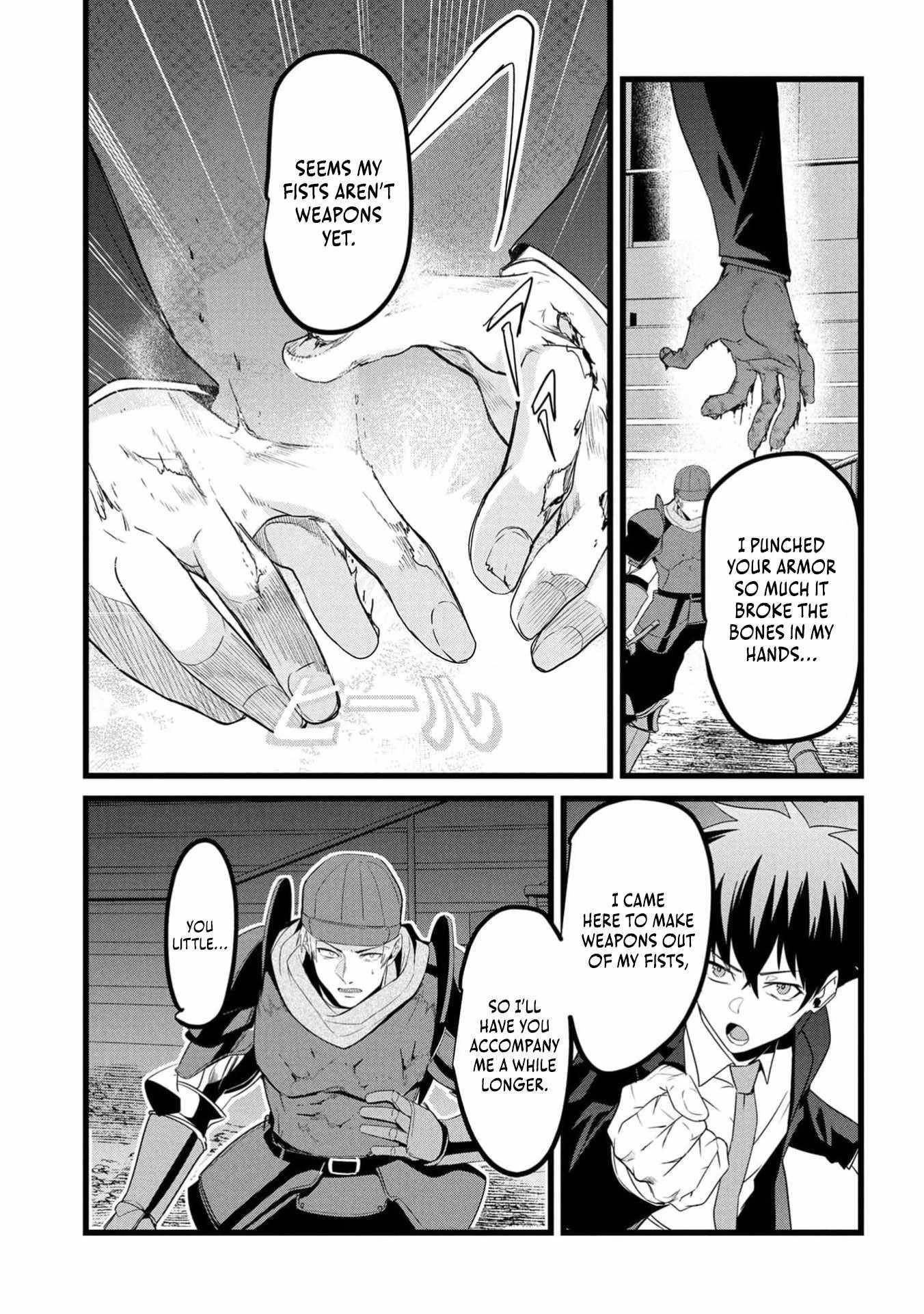 Reincarnation of the Online Game Addict ~ I Can’t Use the Overpowered Fists That Made Me the Fist King, so Now I Swing a Club for Eight Hours a Day Chapter 13 - Page 10 in English