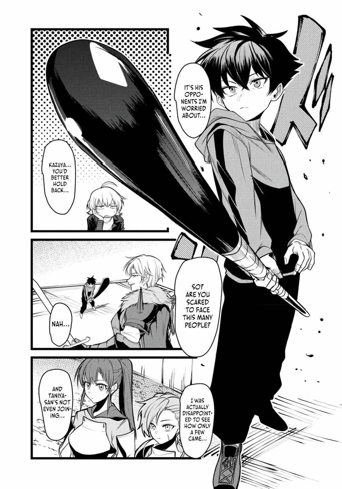 Reincarnation of the Online Game Addict ~ I Can’t Use the Overpowered Fists That Made Me the Fist King, so Now I Swing a Club for Eight Hours a Day Chapter 15 - Page 5 in English