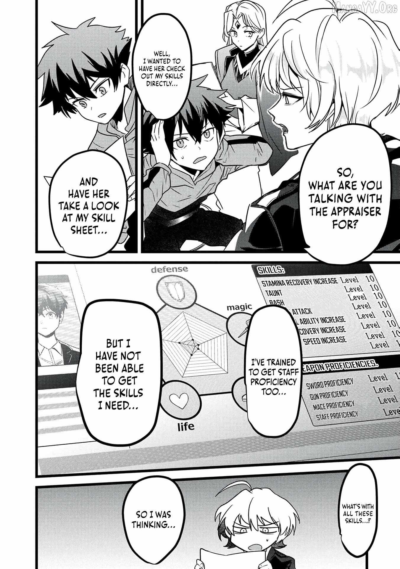 Reincarnation of the Online Game Addict ~ I Can’t Use the Overpowered Fists That Made Me the Fist King, so Now I Swing a Club for Eight Hours a Day Chapter 20 - Page 14 in English