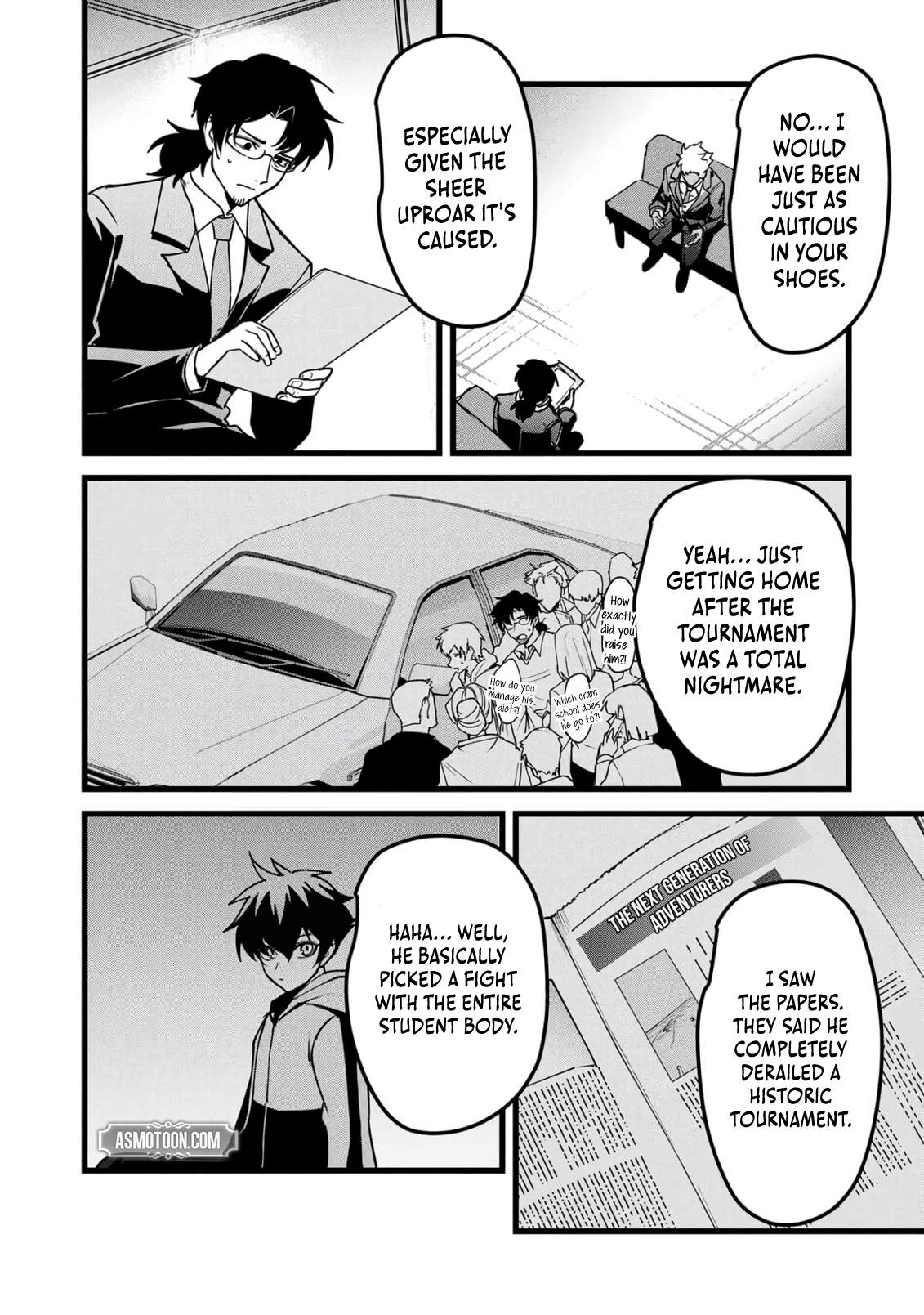 Reincarnation of the Online Game Addict ~ I Can’t Use the Overpowered Fists That Made Me the Fist King, so Now I Swing a Club for Eight Hours a Day Chapter 27 - Page 8 in English