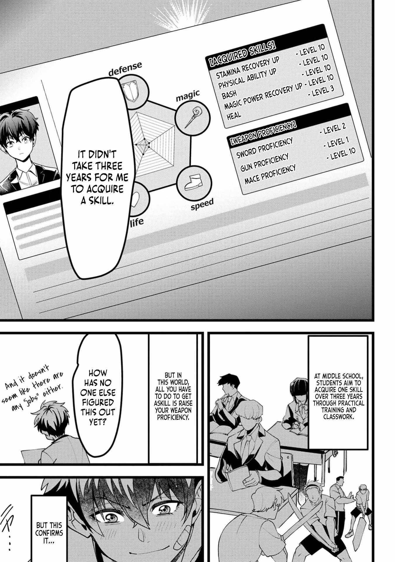 Reincarnation of the Online Game Addict ~ I Can’t Use the Overpowered Fists That Made Me the Fist King, so Now I Swing a Club for Eight Hours a Day Chapter 3 - Page 6 in English