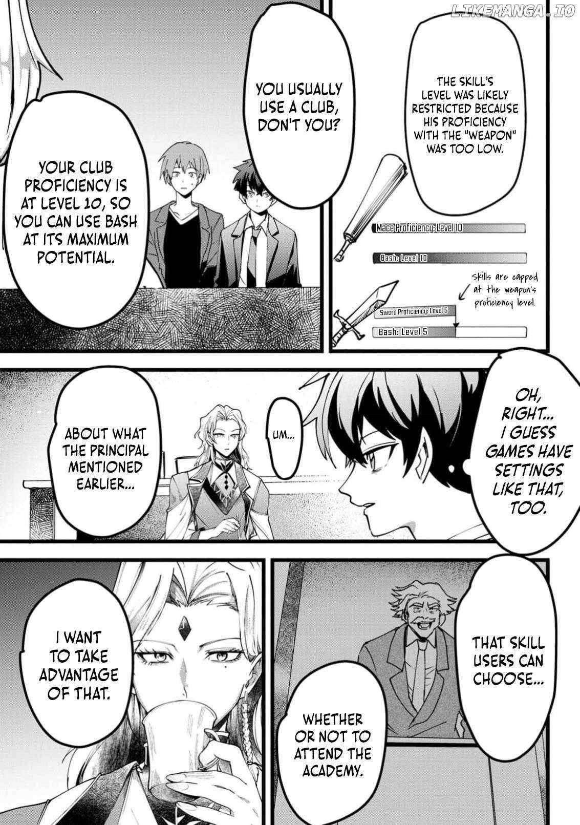 Reincarnation of the Online Game Addict ~ I Can’t Use the Overpowered Fists That Made Me the Fist King, so Now I Swing a Club for Eight Hours a Day Chapter 4 - Page 6 in English
