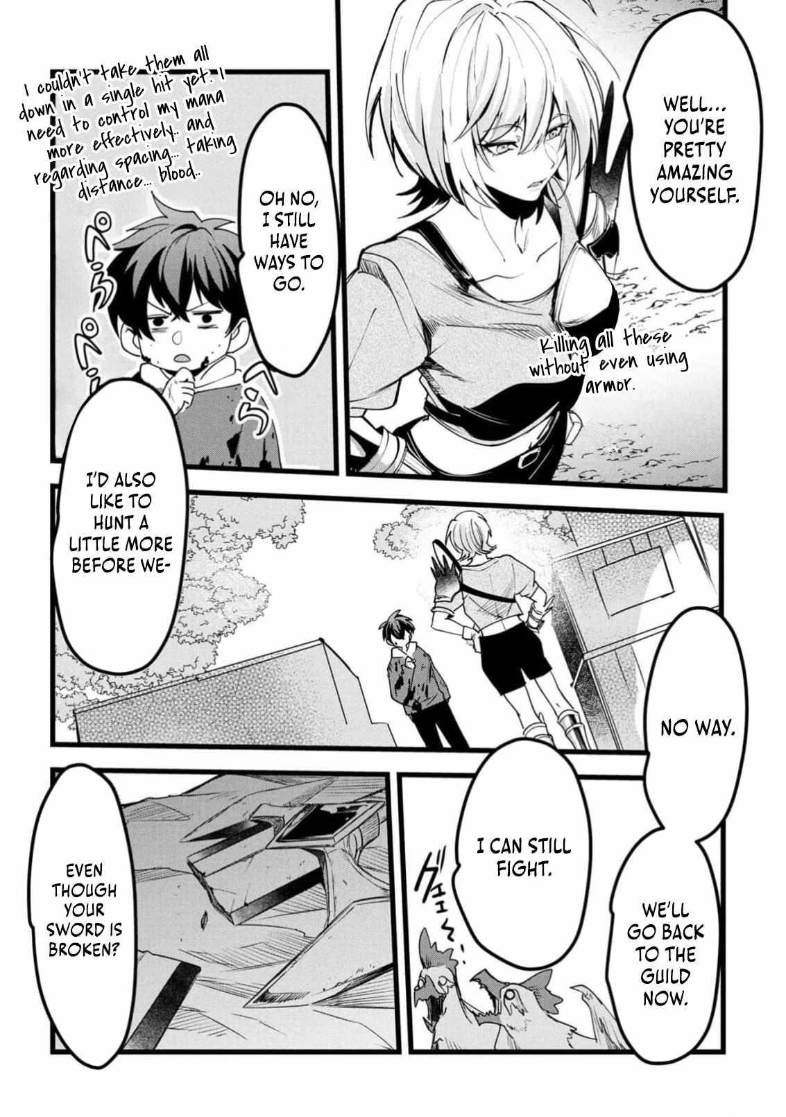 Reincarnation of the Online Game Addict ~ I Can’t Use the Overpowered Fists That Made Me the Fist King, so Now I Swing a Club for Eight Hours a Day Chapter 8 - Page 4 in English