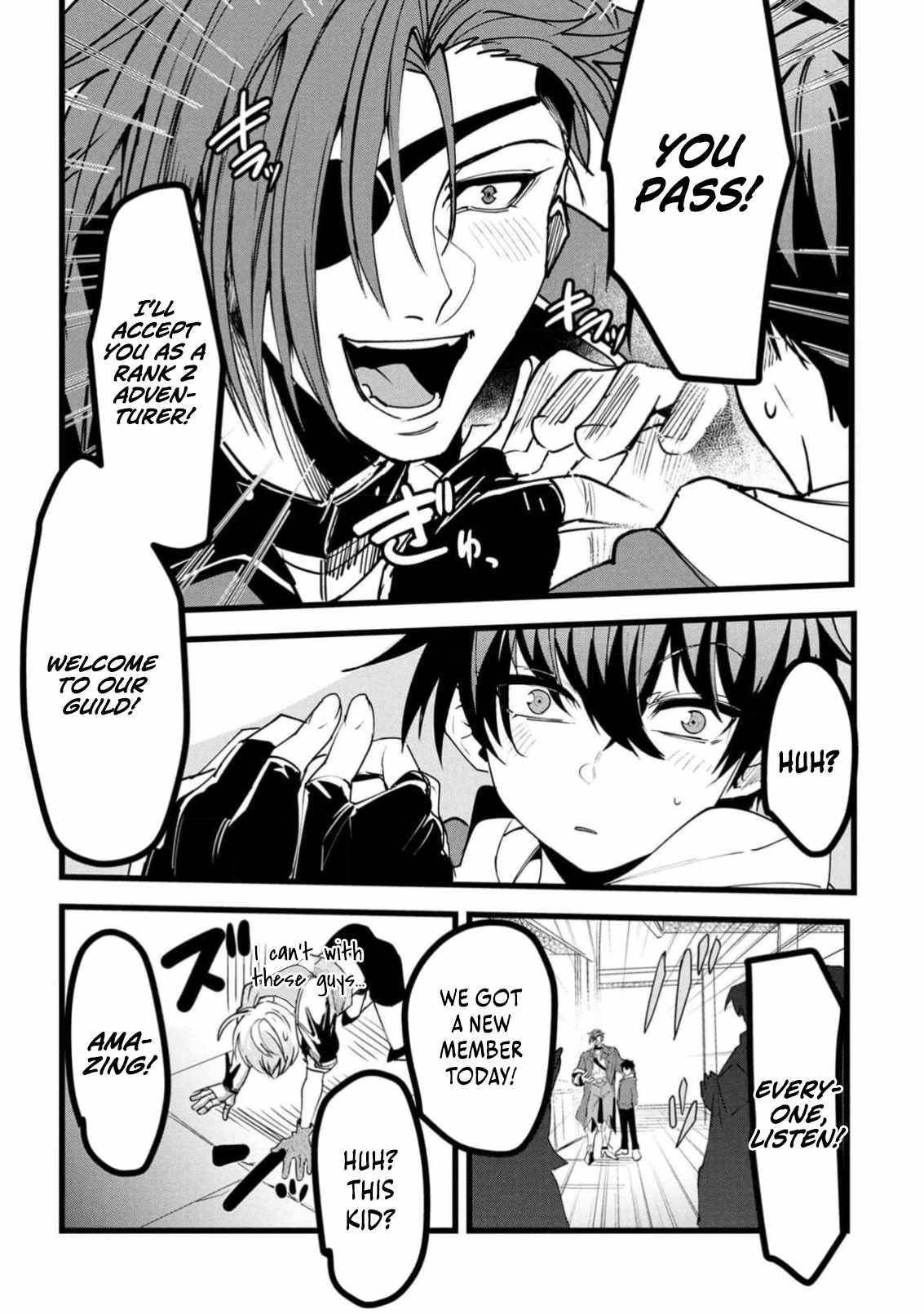 Reincarnation of the Online Game Addict ~ I Can’t Use the Overpowered Fists That Made Me the Fist King, so Now I Swing a Club for Eight Hours a Day Chapter 8 - Page 8 in English