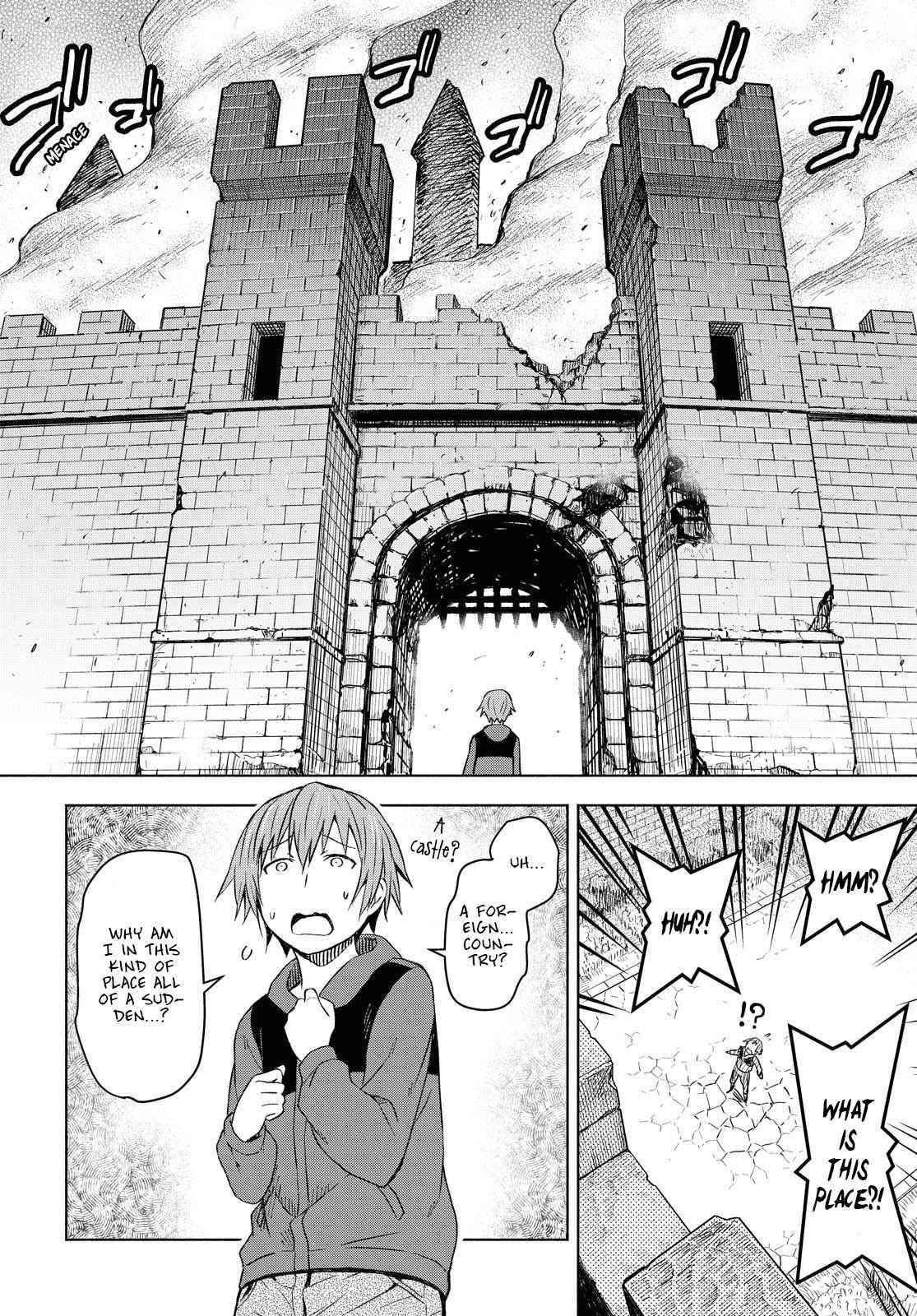 Dungeon Tou de Yadoya wo Yarou! Souzou Mahou wo Moratta Ore no Hosoude Hanjouki Chapter 1 - Page 7 in English
