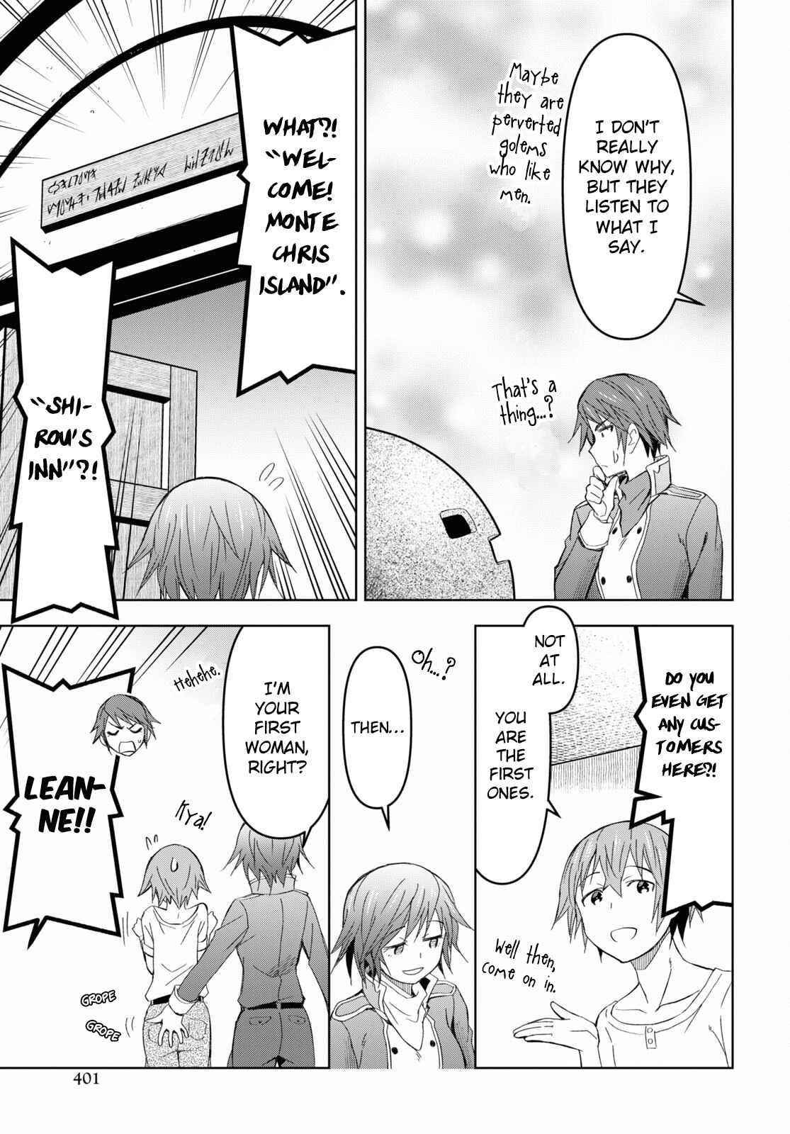 Dungeon Tou de Yadoya wo Yarou! Souzou Mahou wo Moratta Ore no Hosoude Hanjouki Chapter 12 - Page 23 in English