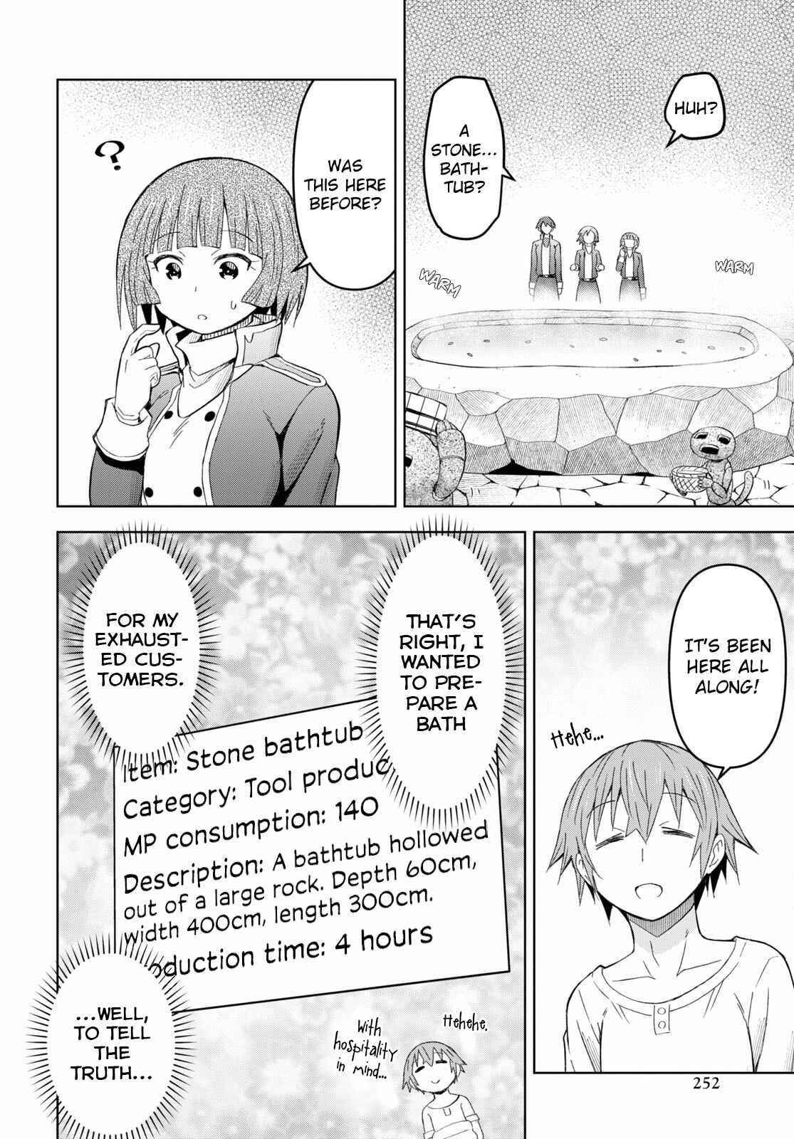 Dungeon Tou de Yadoya wo Yarou! Souzou Mahou wo Moratta Ore no Hosoude Hanjouki Chapter 13 - Page 17 in English