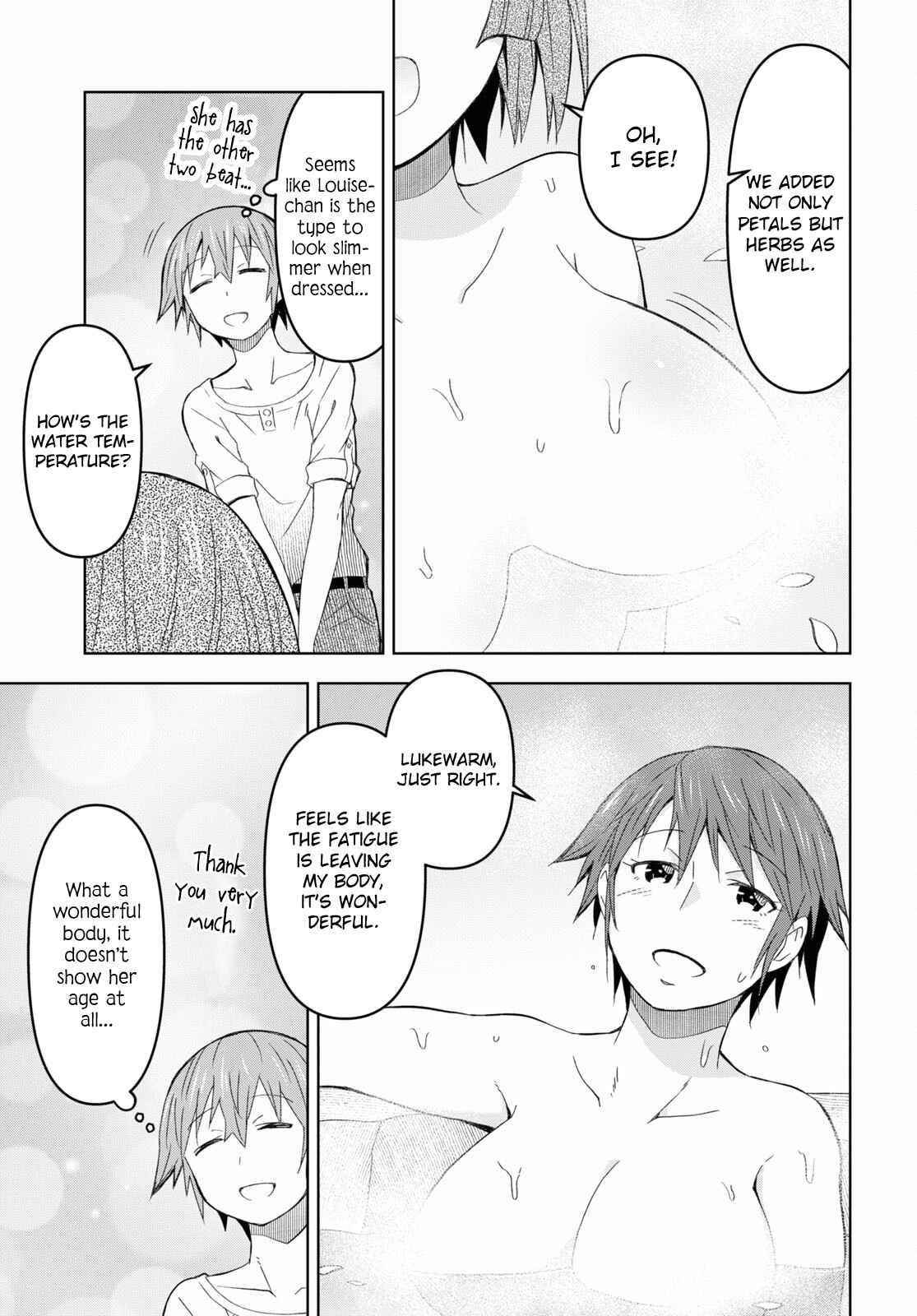 Dungeon Tou de Yadoya wo Yarou! Souzou Mahou wo Moratta Ore no Hosoude Hanjouki Chapter 13 - Page 21 in English