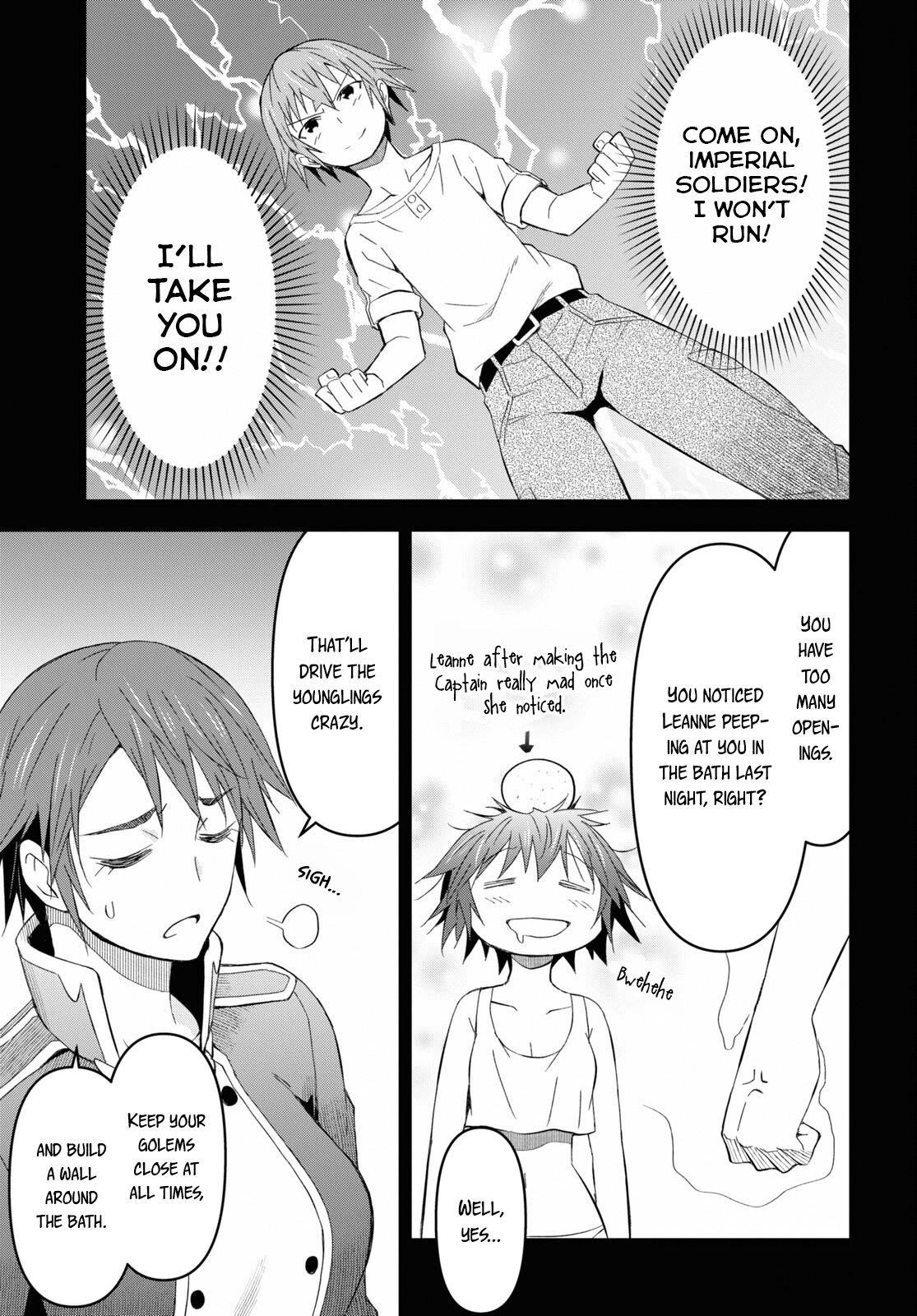 Dungeon Tou de Yadoya wo Yarou! Souzou Mahou wo Moratta Ore no Hosoude Hanjouki Chapter 14 - Page 23 in English