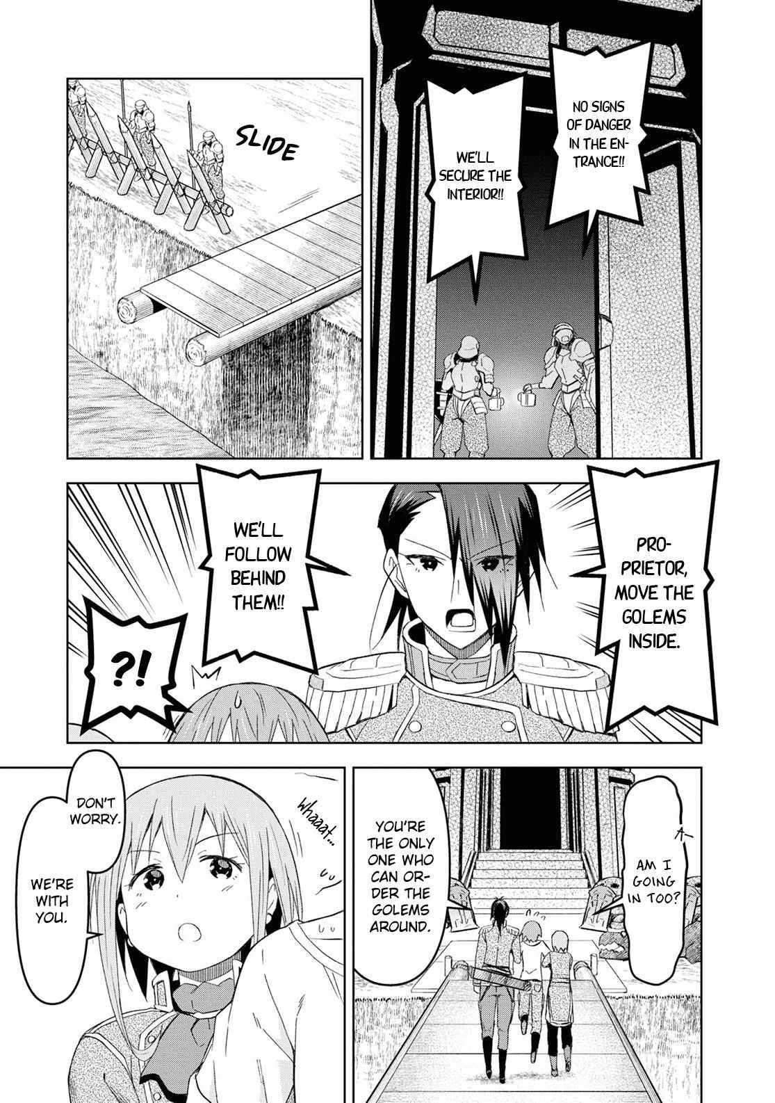 Dungeon Tou de Yadoya wo Yarou! Souzou Mahou wo Moratta Ore no Hosoude Hanjouki Chapter 19 - Page 23 in English