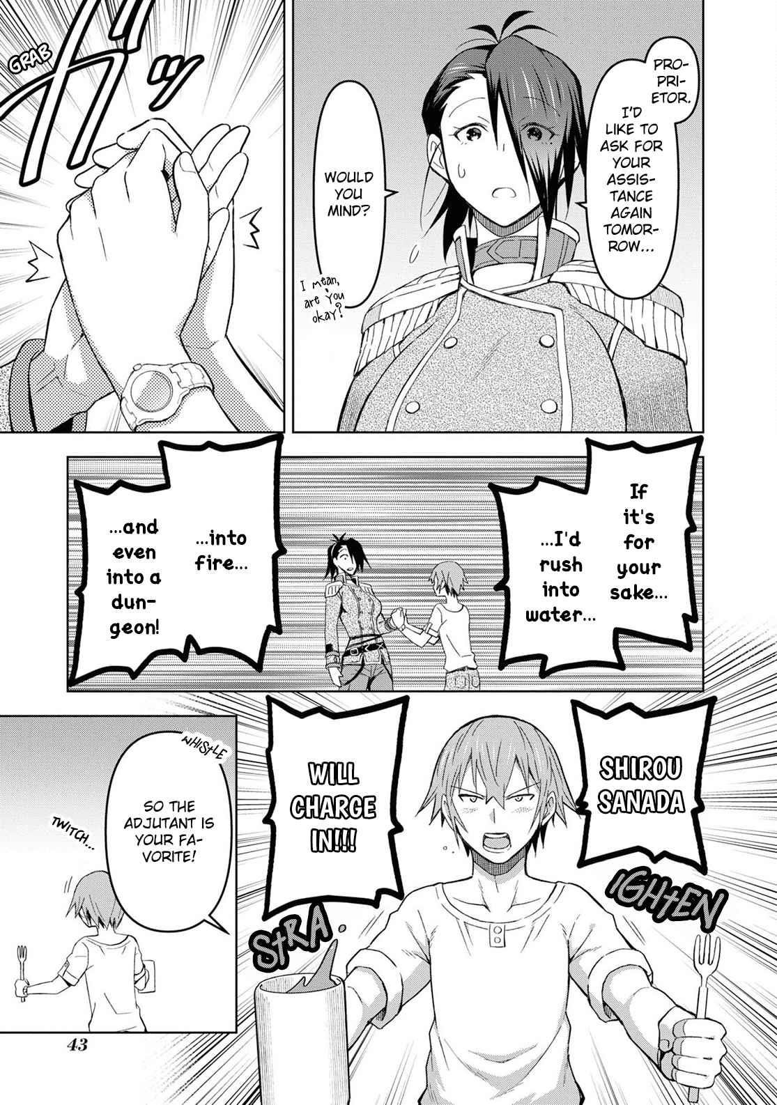Dungeon Tou de Yadoya wo Yarou! Souzou Mahou wo Moratta Ore no Hosoude Hanjouki Chapter 20 - Page 13 in English