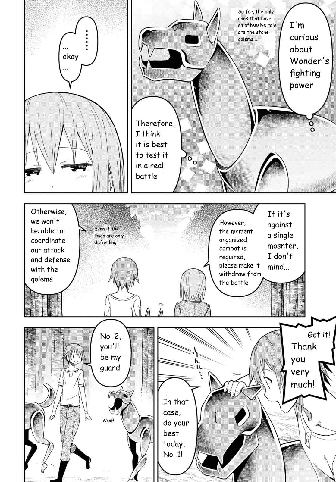 Dungeon Tou de Yadoya wo Yarou! Souzou Mahou wo Moratta Ore no Hosoude Hanjouki Chapter 21 - Page 13 in English