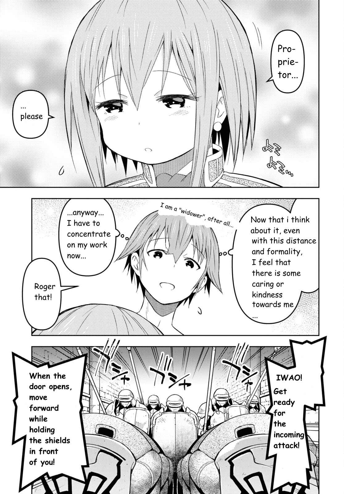 Dungeon Tou de Yadoya wo Yarou! Souzou Mahou wo Moratta Ore no Hosoude Hanjouki Chapter 21 - Page 18 in English