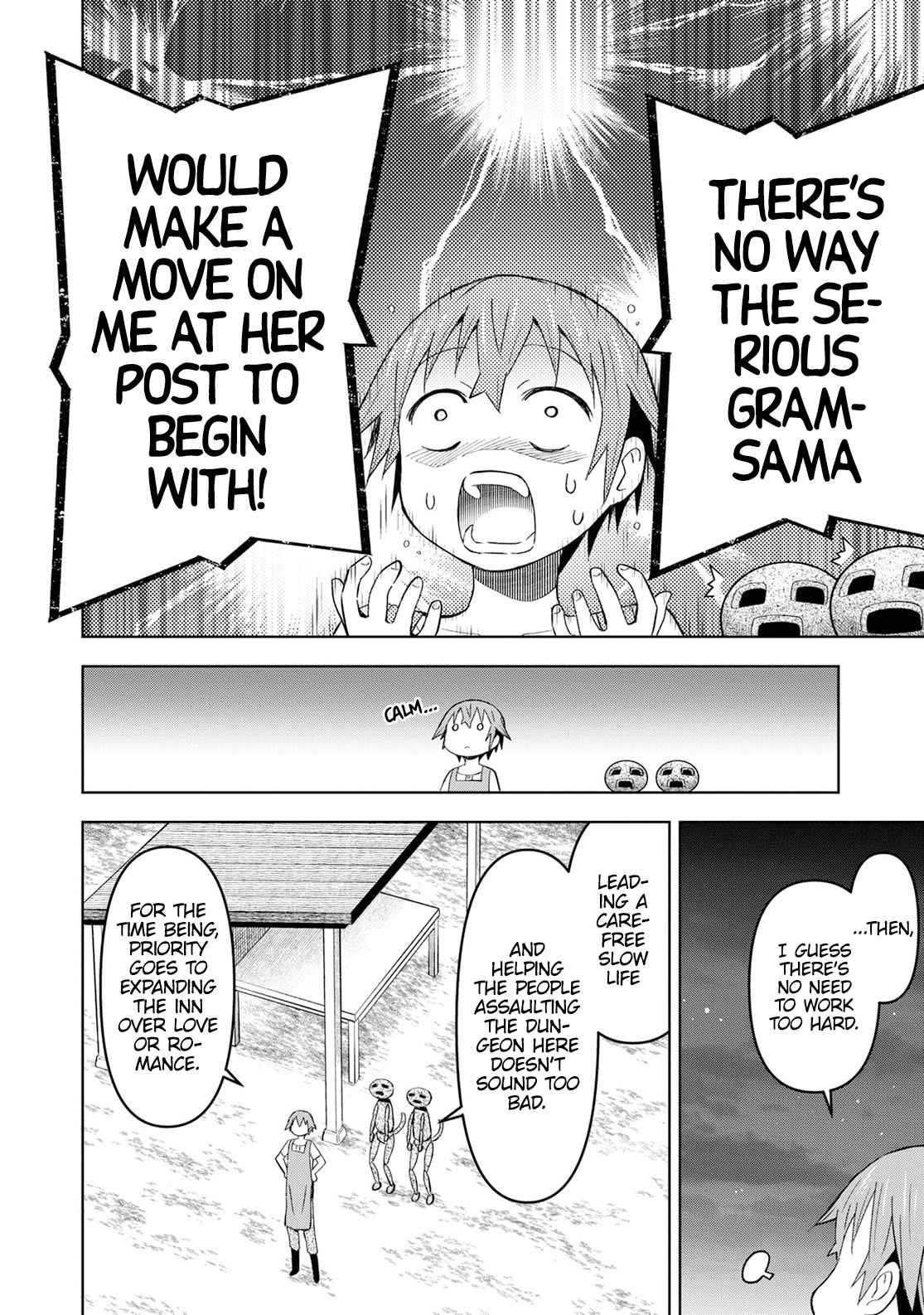Dungeon Tou de Yadoya wo Yarou! Souzou Mahou wo Moratta Ore no Hosoude Hanjouki Chapter 23 - Page 10 in English